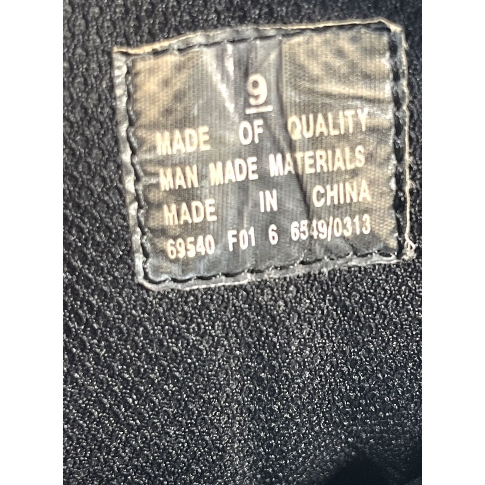 Route 66 VINTAGE Route 66 Boots Womens Platform Block Heel Leather Black 9 Y2K Casual Size US 9 / IT 39 - 5 Thumbnail