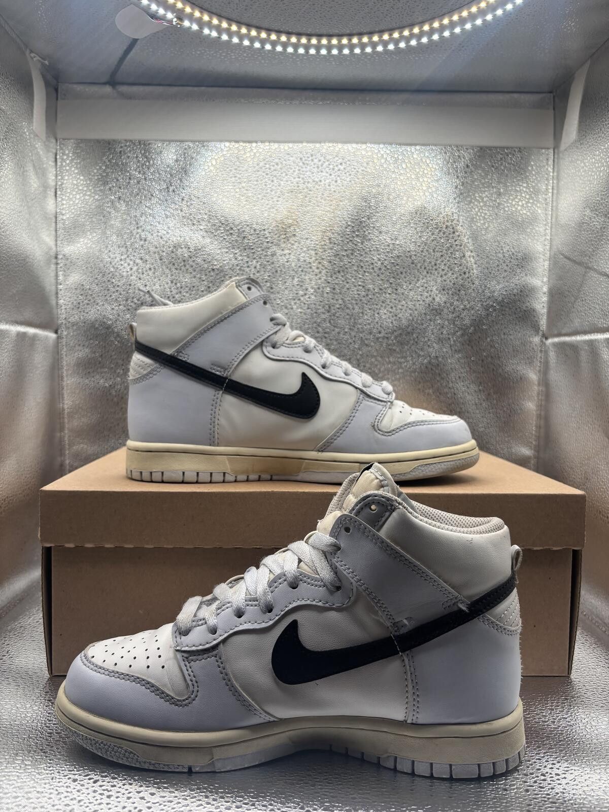 Nike Nike dunk high aluminum GS Size US 5 / EU 37 - 5 Thumbnail