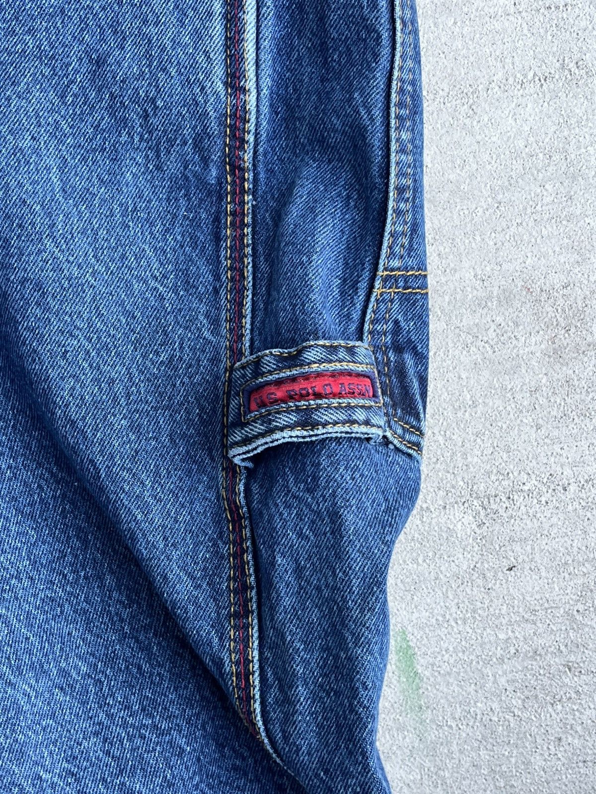 U.S. Polo Assn. 38 X 30 VERY BAGGY jeans polo Size US 38 / EU 54 - 3 Thumbnail