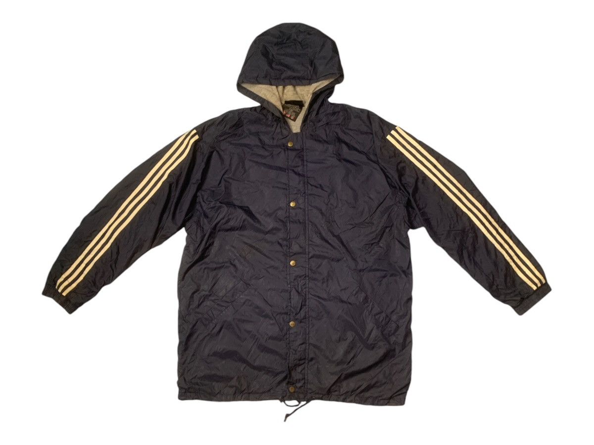 Adidas × Vintage Rare Design Vintage Adidas 3 Stripes Windbreakers Size US M / EU 48-50 / 2 - 1 Thumbnail