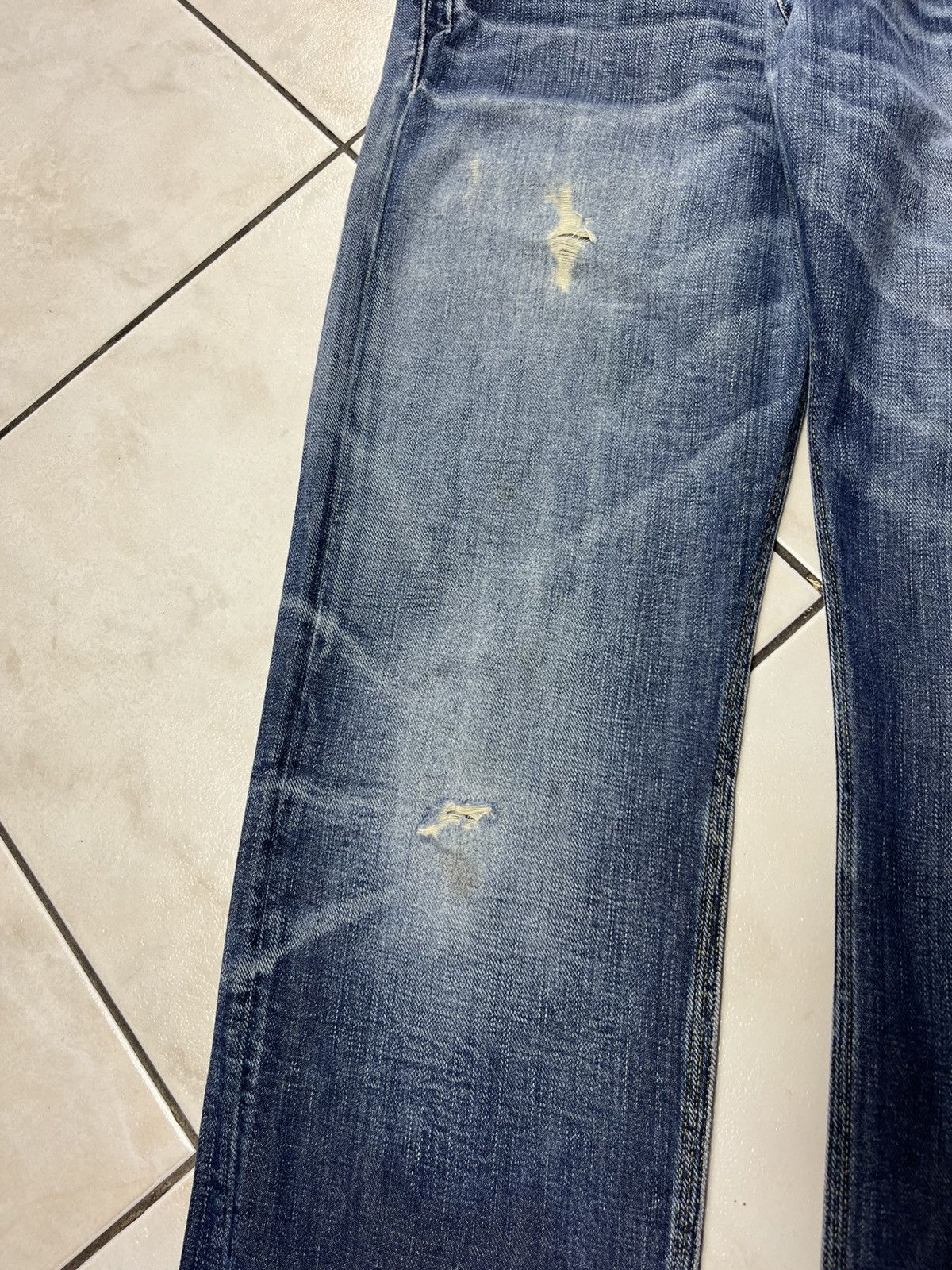 G-Star × If Six Was Nine × Le Grande Bleu (L.G.B.) Vintage G-Star Raw distressed y2k denim jeans rotor straight Size US 31 - 9 Thumbnail