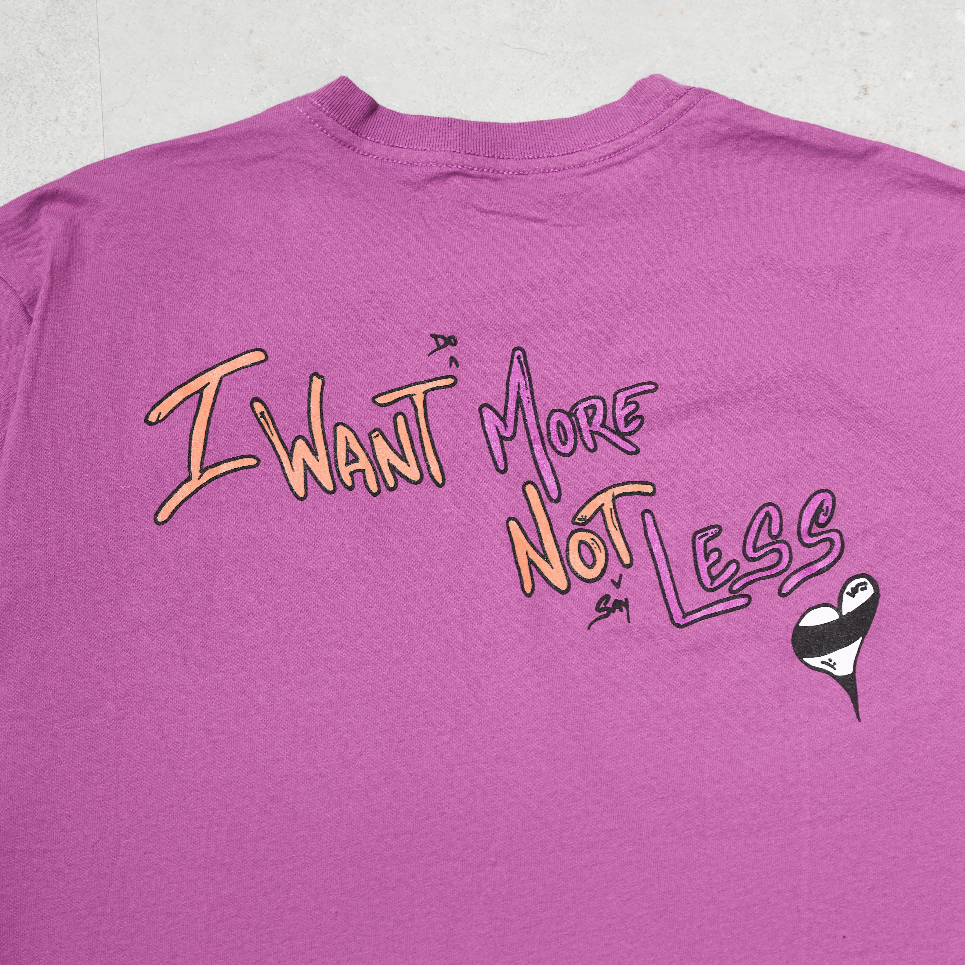 Chrome Hearts CHROME HEARTS Matty Boy I Want More Not Less Tee Shirt Size US XL / EU 56 / 4 - 5 Thumbnail