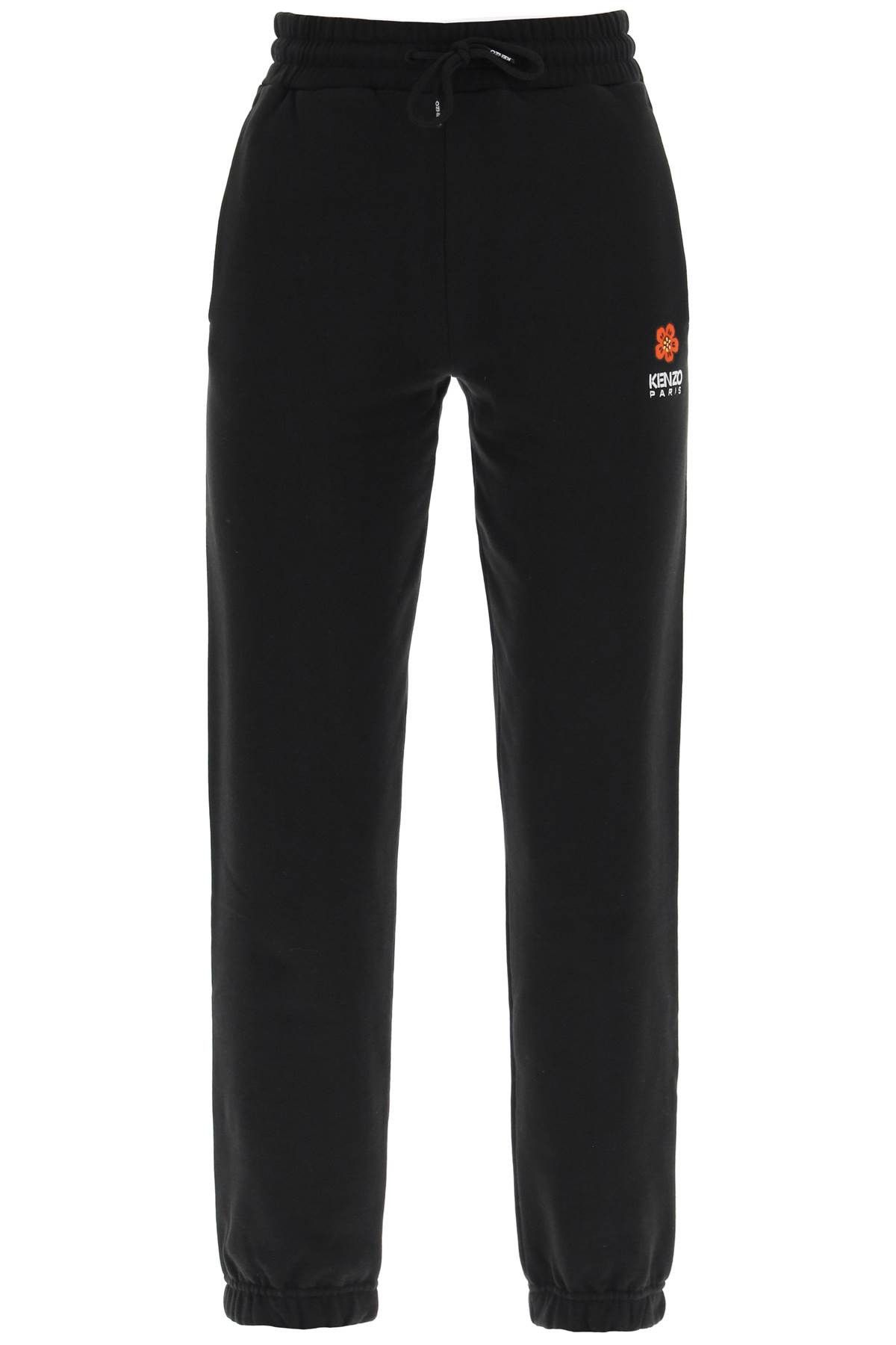 image of Kenzo Joggers With Embroidery in Nero, Women's (Size 26)