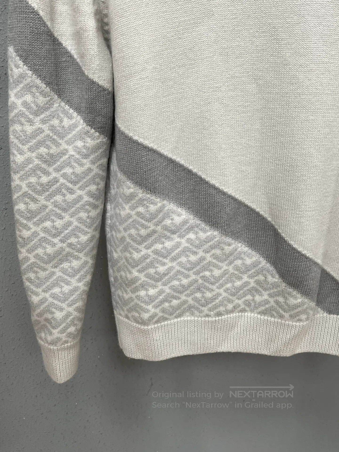 Fendi Fendi Gradient All-Over Print Knit Sweater. Size US L / EU 52-54 / 3 - 3 Thumbnail