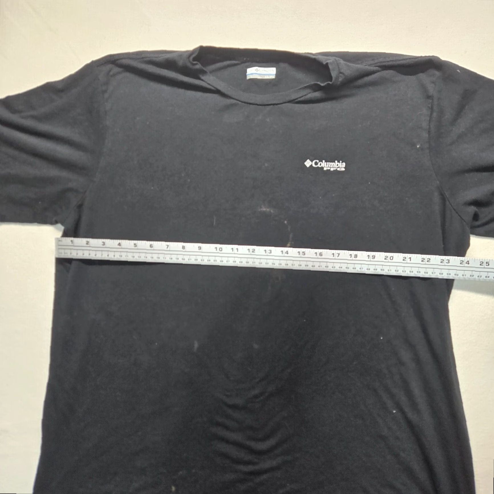 Logo 7 Columbia Shirt Mens Adult 2XL Black Cotton Short Sleeve Logo T-Shirt Size US XXL / EU 58 / 5 - 5 Thumbnail