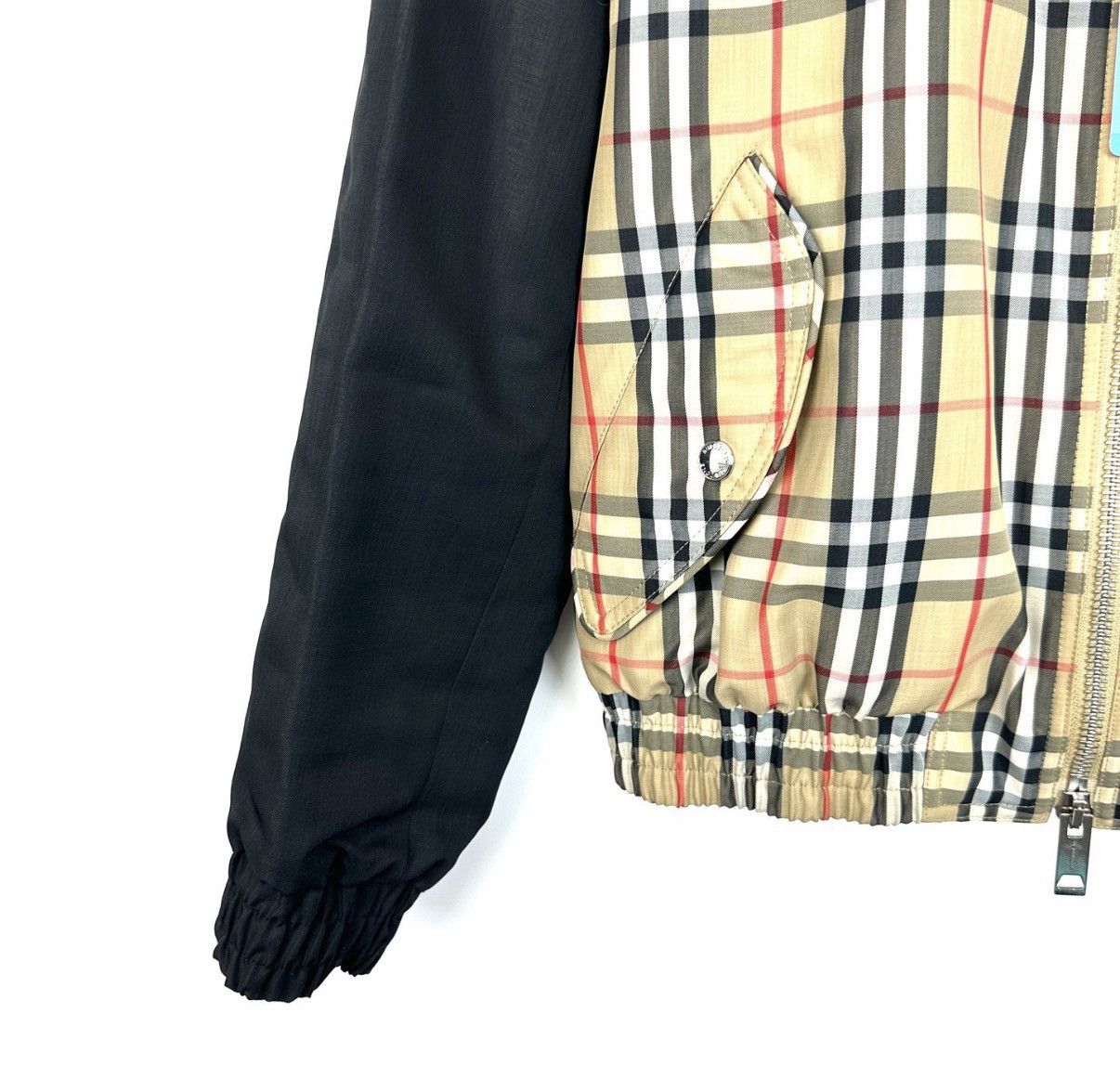 Burberry Burberry / Classic Khaki Panel Check Embroidered Jacket K12 Size M / US 6-8 / IT 42-44 - 7 Thumbnail