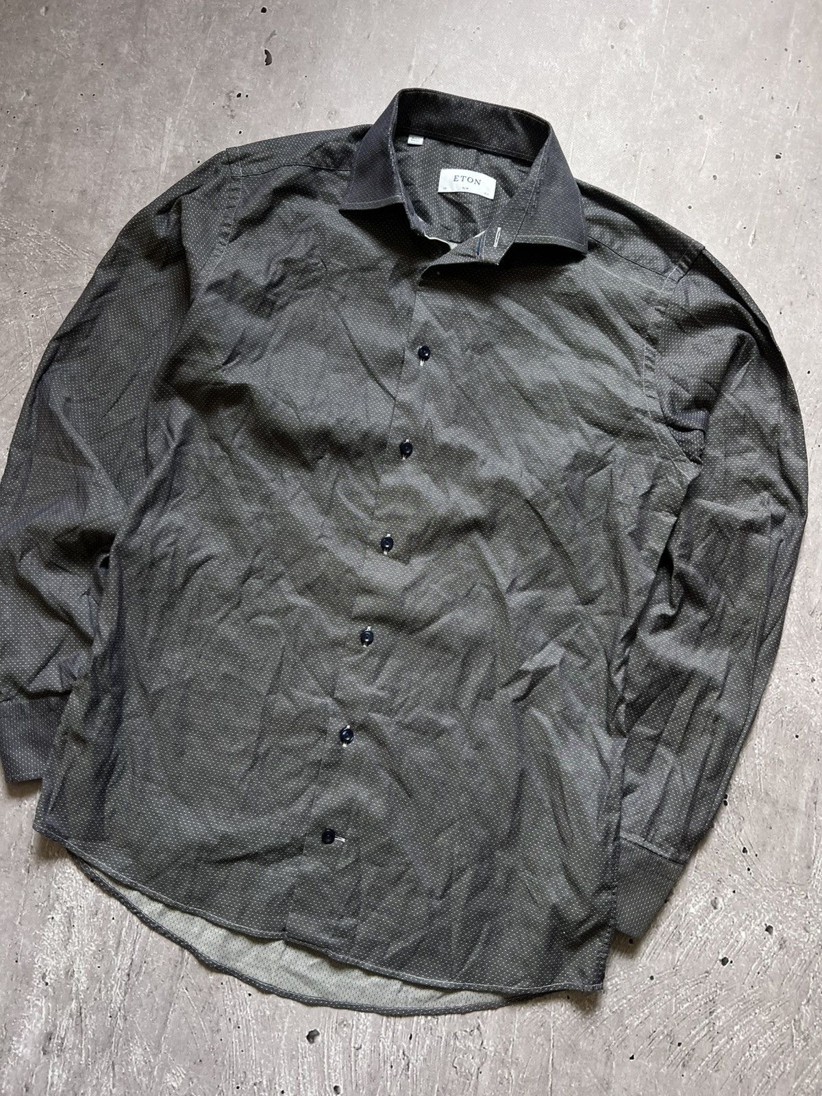 Eton Very Rare Shirt From Eton Size L Y2K Vintage Hype Size US L / EU 52-54 / 3 - 2 Thumbnail