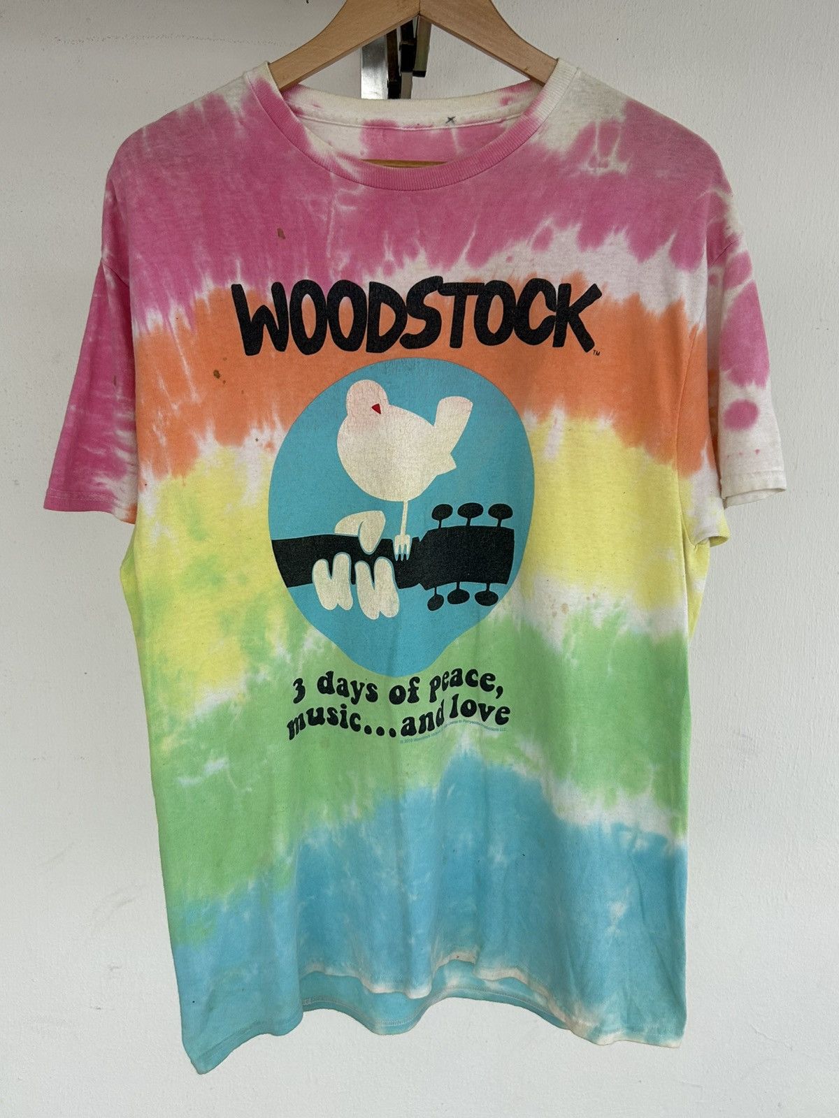 Liquid Blue Woodstock Ventures 2018 Tiedye Tee Size US L / EU 52-54 / 3 - 1 Thumbnail