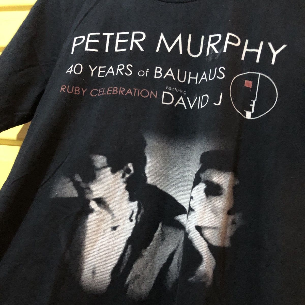 Band Tees 40 years Peter murphy Bauhaus Size US M / EU 48-50 / 2 - 2 Thumbnail