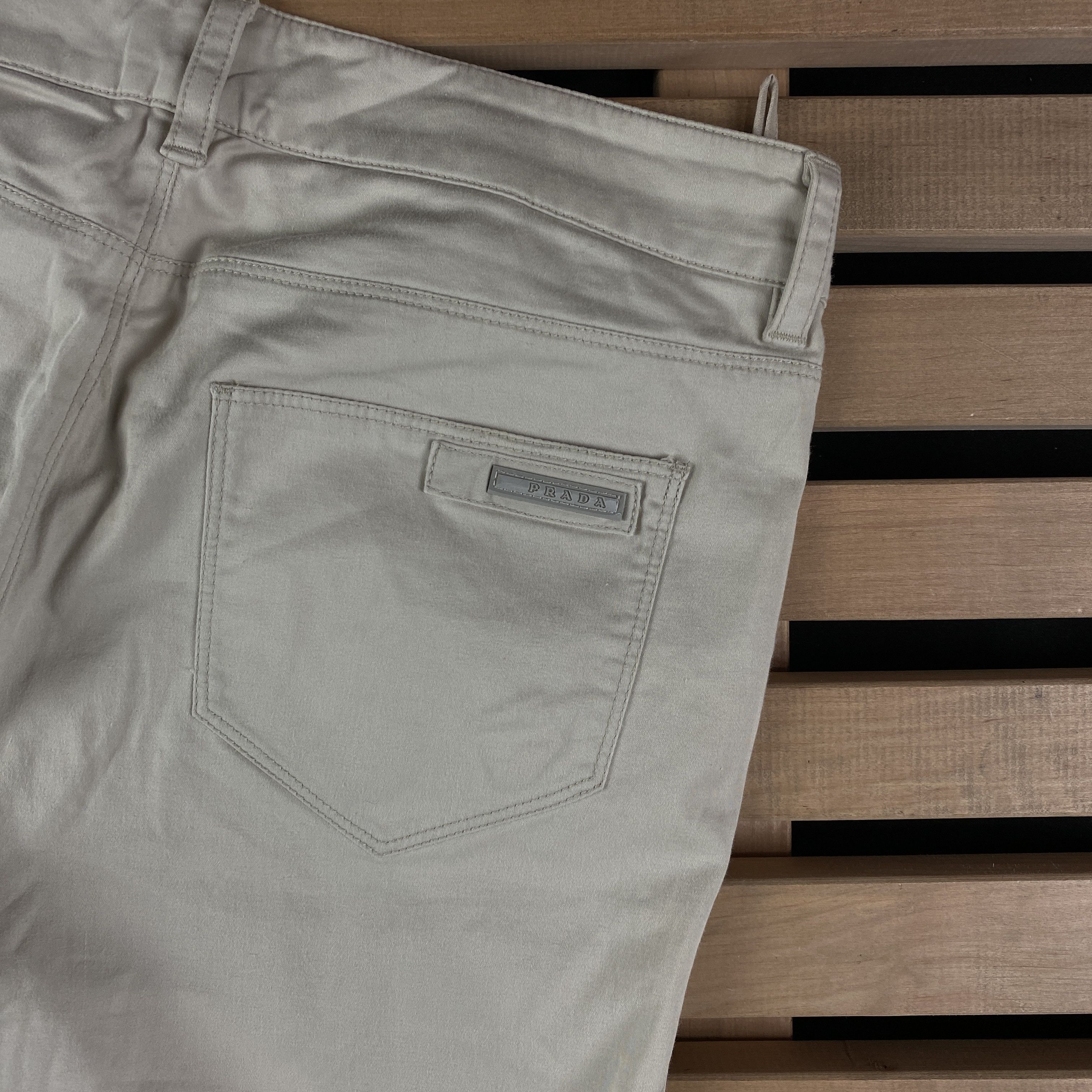 Prada Womens Denim Pants Prada Size 38 Cotton Size 38" / US 16 / IT 52 - 6 Thumbnail