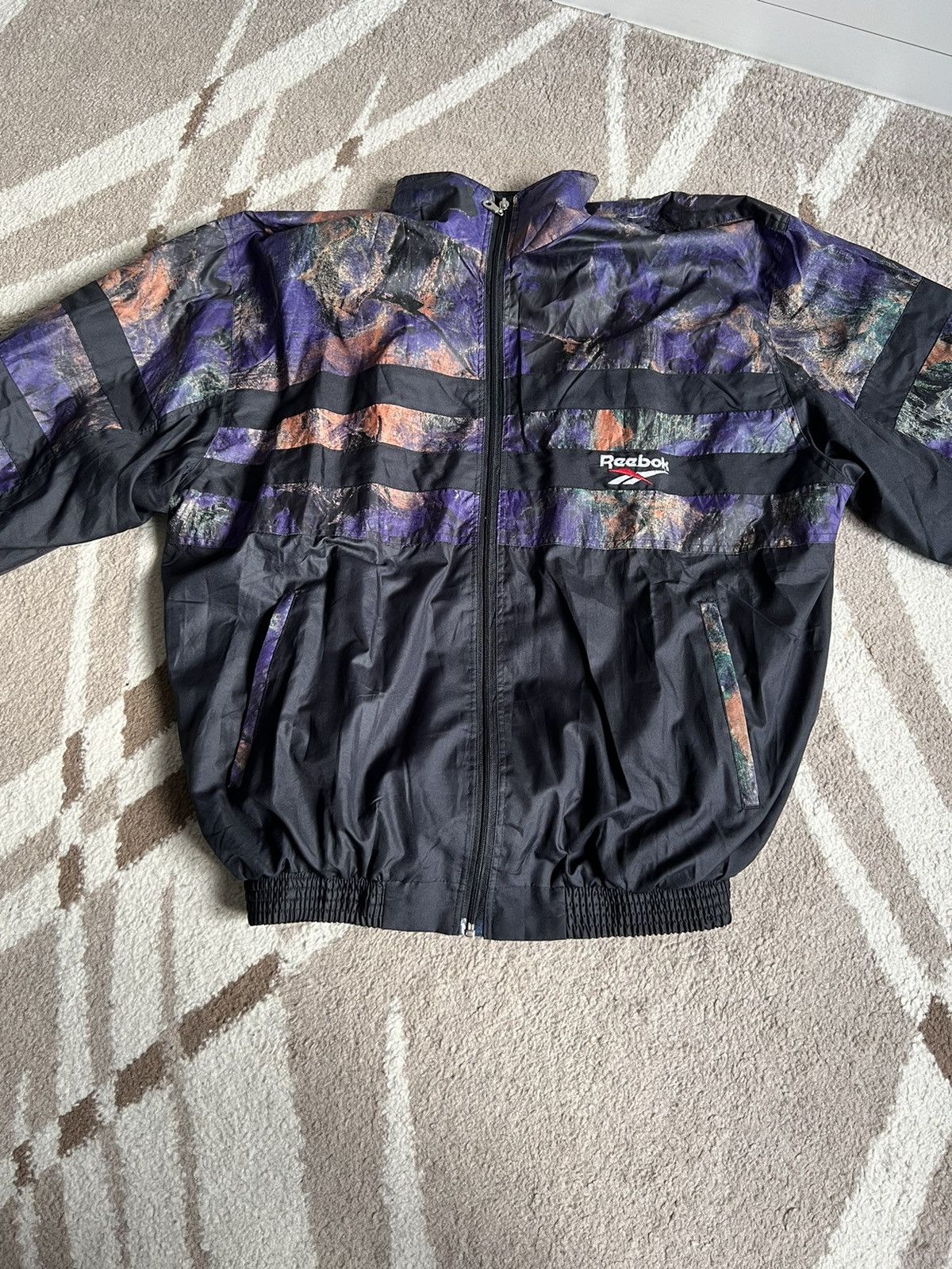 Reebok × Vintage 90s Reebok Rare Jacket Size US XL / EU 56 / 4 - 1 Thumbnail