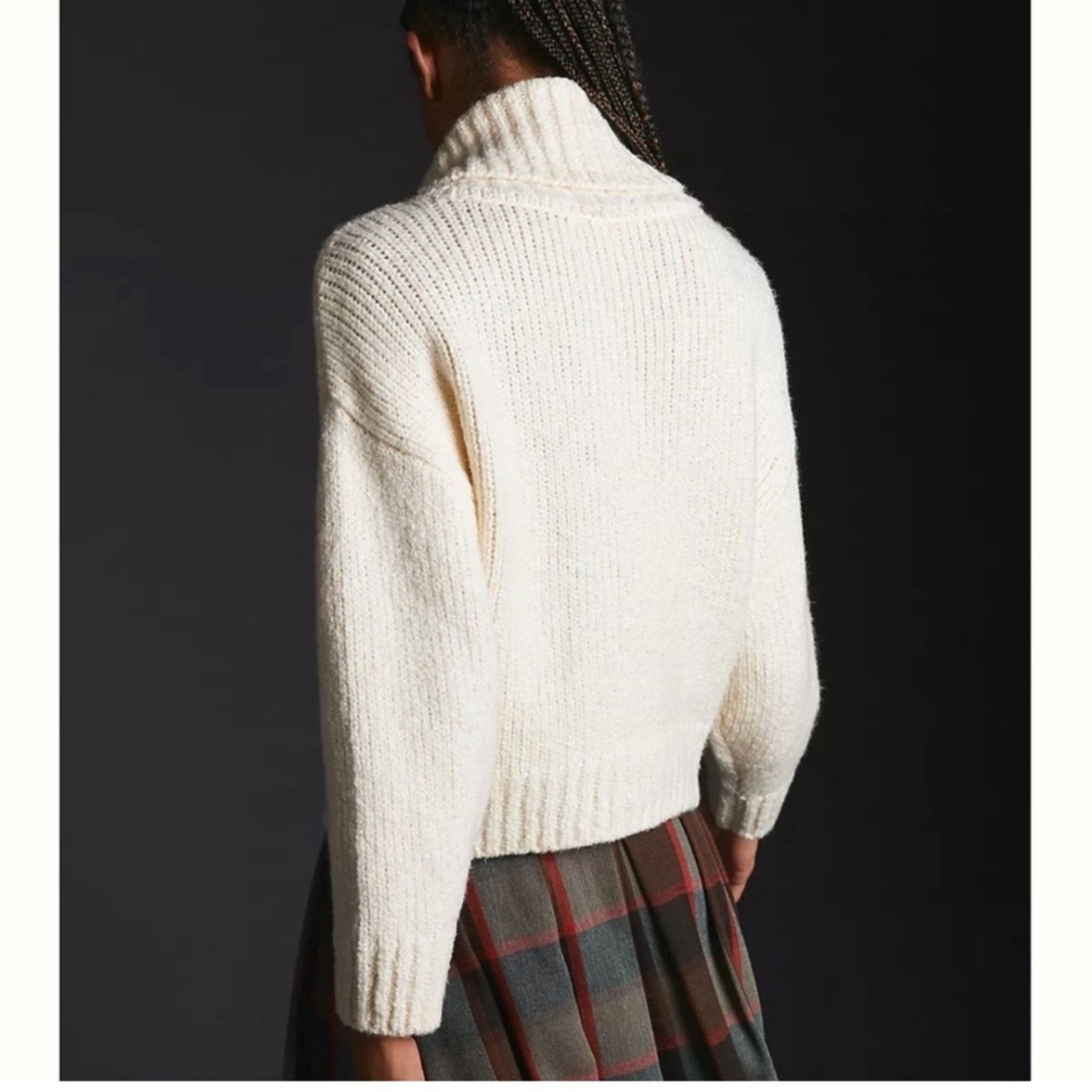 Anthropologie Anthropology Pilcro Turtleneck Sweater Size XXS / US 00 / IT 34 - 5 Thumbnail