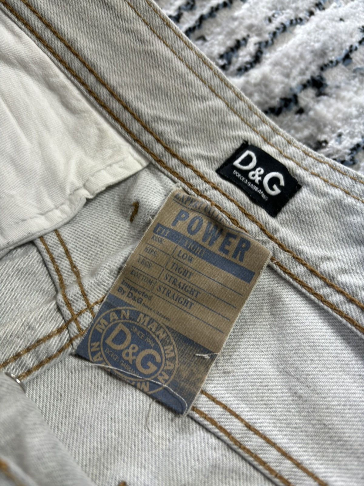 Dolce & Gabbana × Vintage Dolce & Gabbana Jeans Distressed Vibe Affliction Avant Garde Size US 33 - 4 Thumbnail