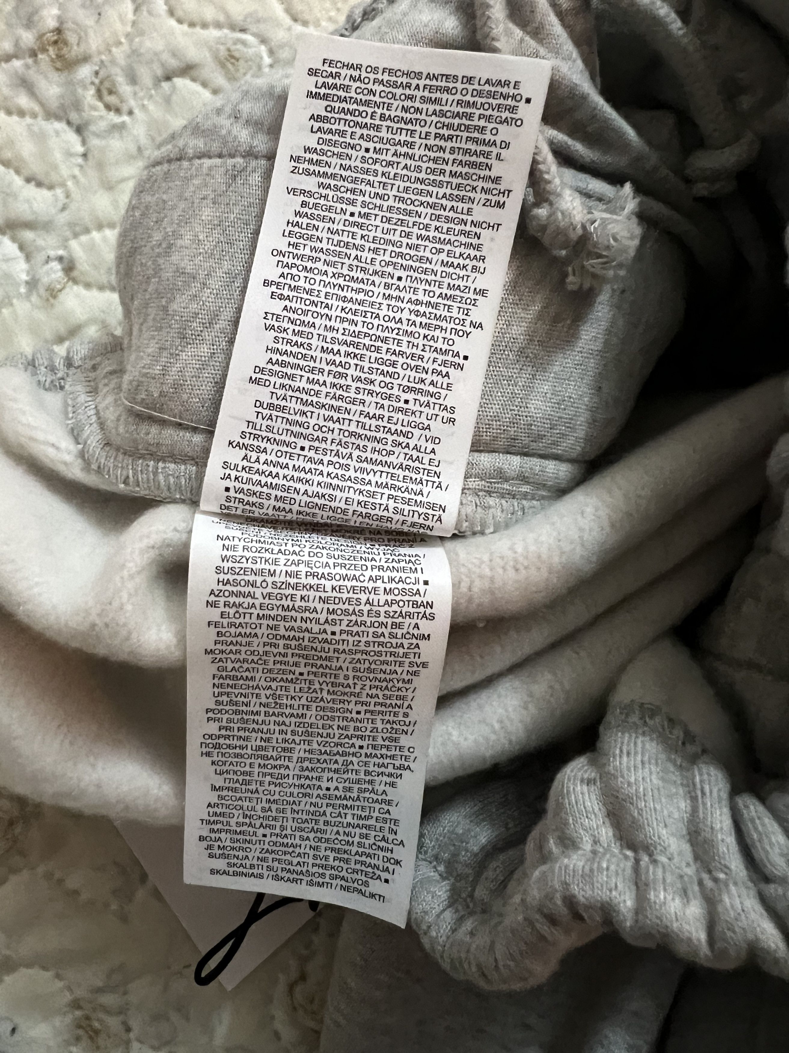 Nike × Stussy XS Nike Stussy Fleece Sweatpants Grey FW25 Fleece joggers Size US 30 / EU 46 - 22 Thumbnail