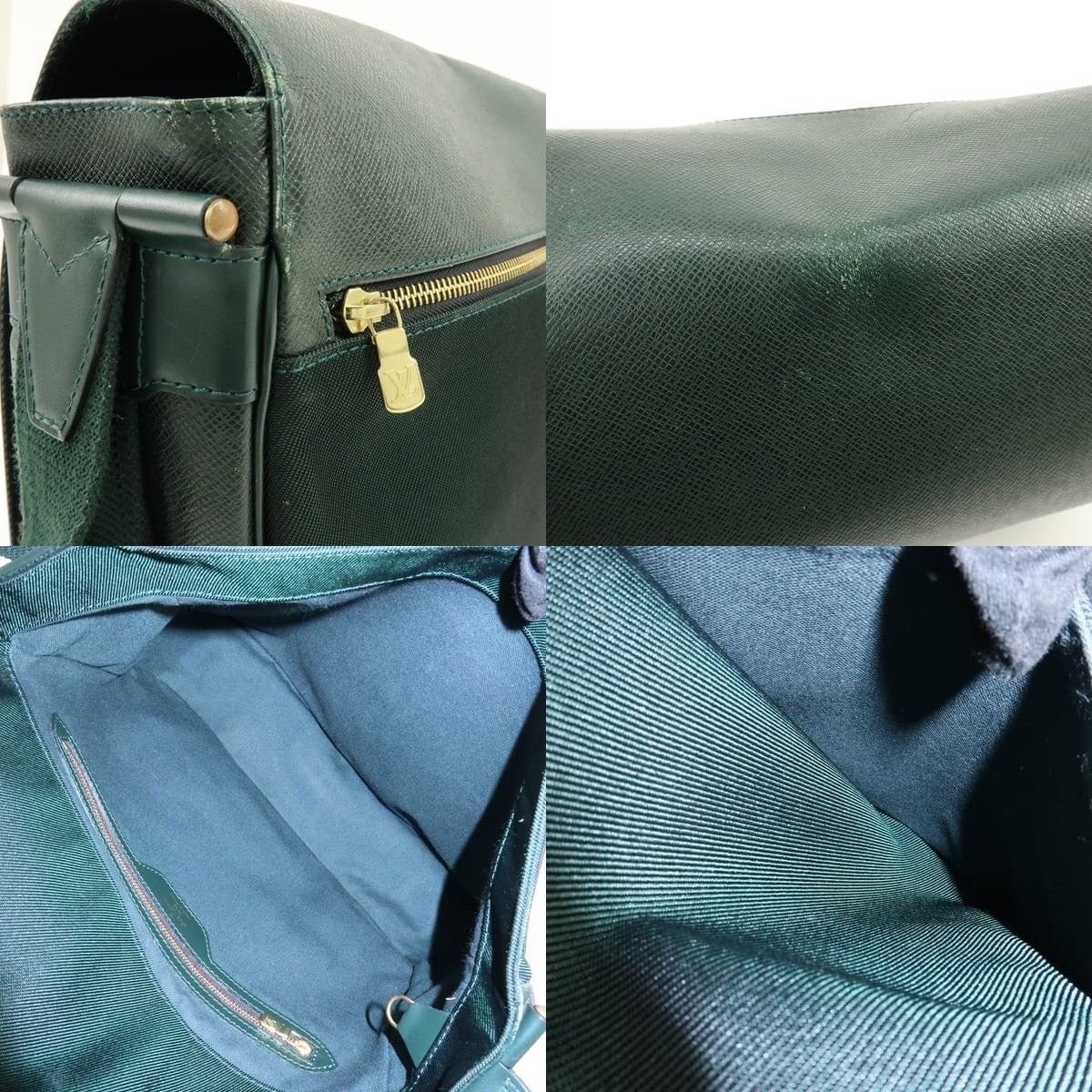 Louis Vuitton Louis Vuitton Taiga Victor Messenger Bag Green Size ONE SIZE - 6 Thumbnail