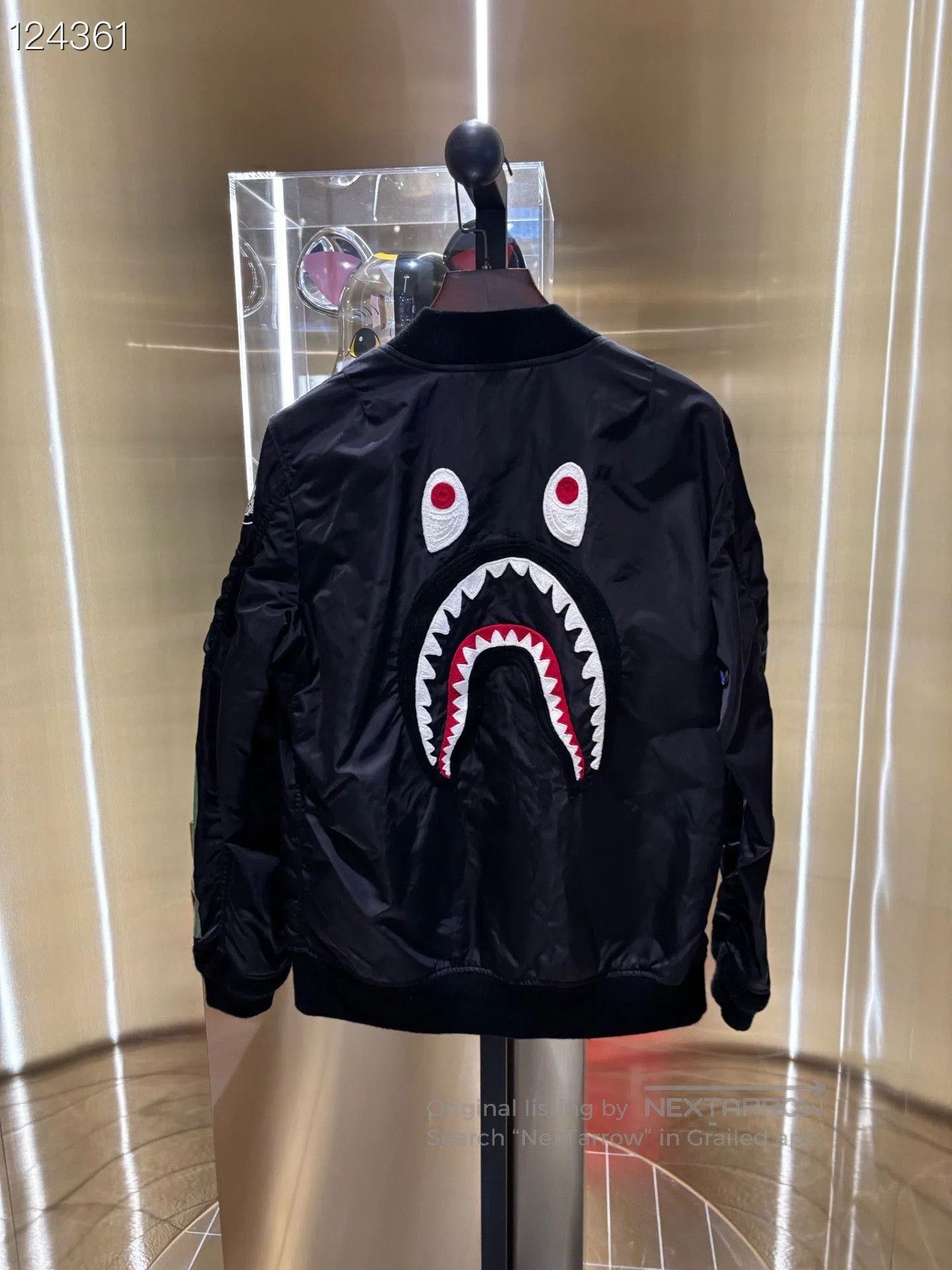 Bape BAPE Camo Shark MA1 Flight Jacket. Size US M / EU 48-50 / 2 - 2 Thumbnail