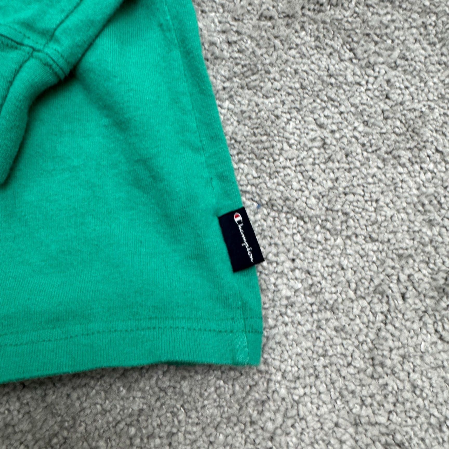 Champion Champion Hoodie Pullover Sweatshirt Mens XL Green Graphic Sp​ellout Casual Active Hoodie Sweater Size US XL / EU 56 / 4 - 6 Thumbnail
