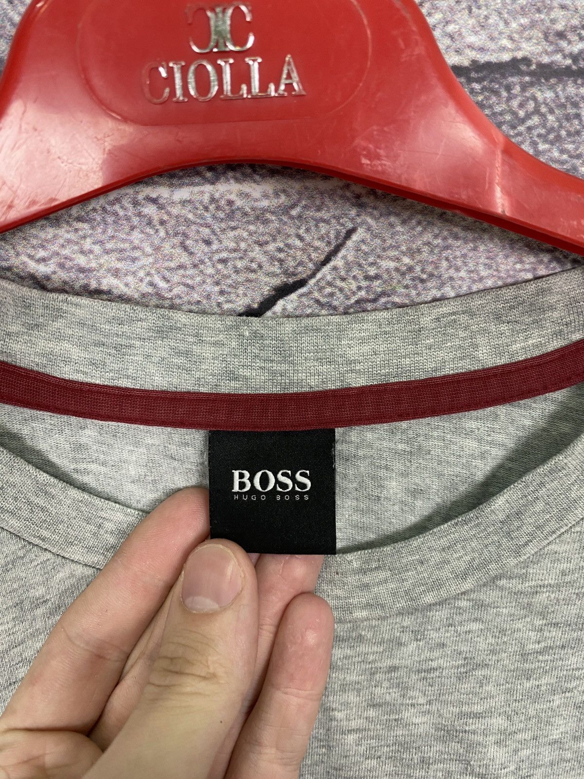 Hugo Boss Vintage rare long sleeve Hugo Boss big logo sweatshirt y2k Size US XL / EU 56 / 4 - 6 Thumbnail