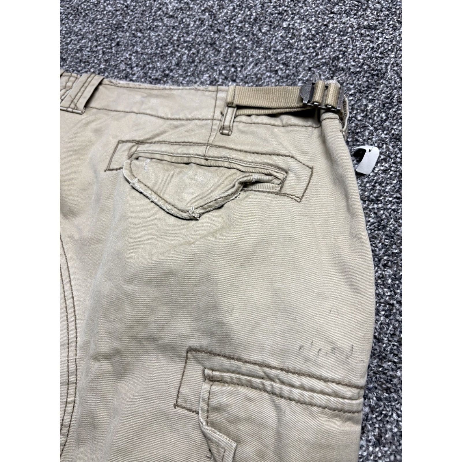 Polo Ralph Lauren VTG Polo Ralph Lauren Paratrooper Shorts Mens 44B Brown Cargo Distressed 90s Military Utility Pocket Mens Wilderness Shorts Size US XXL / EU 58 / 5 - 4 Thumbnail