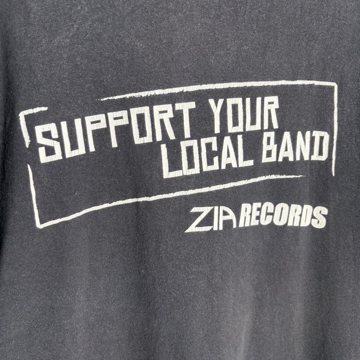Band Tees × Vintage Vintage ZIA Records T-Shirt Size US L / EU 52-54 / 3 - 4 Thumbnail