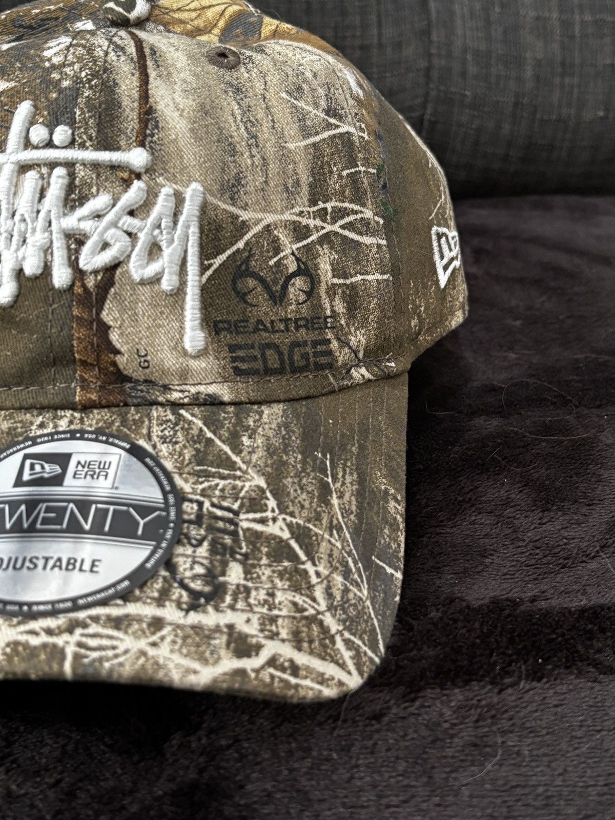 Stussy Stussy x New Era 9Twenty Basic Strapback 'Realtree' Size ONE SIZE - 2 Thumbnail