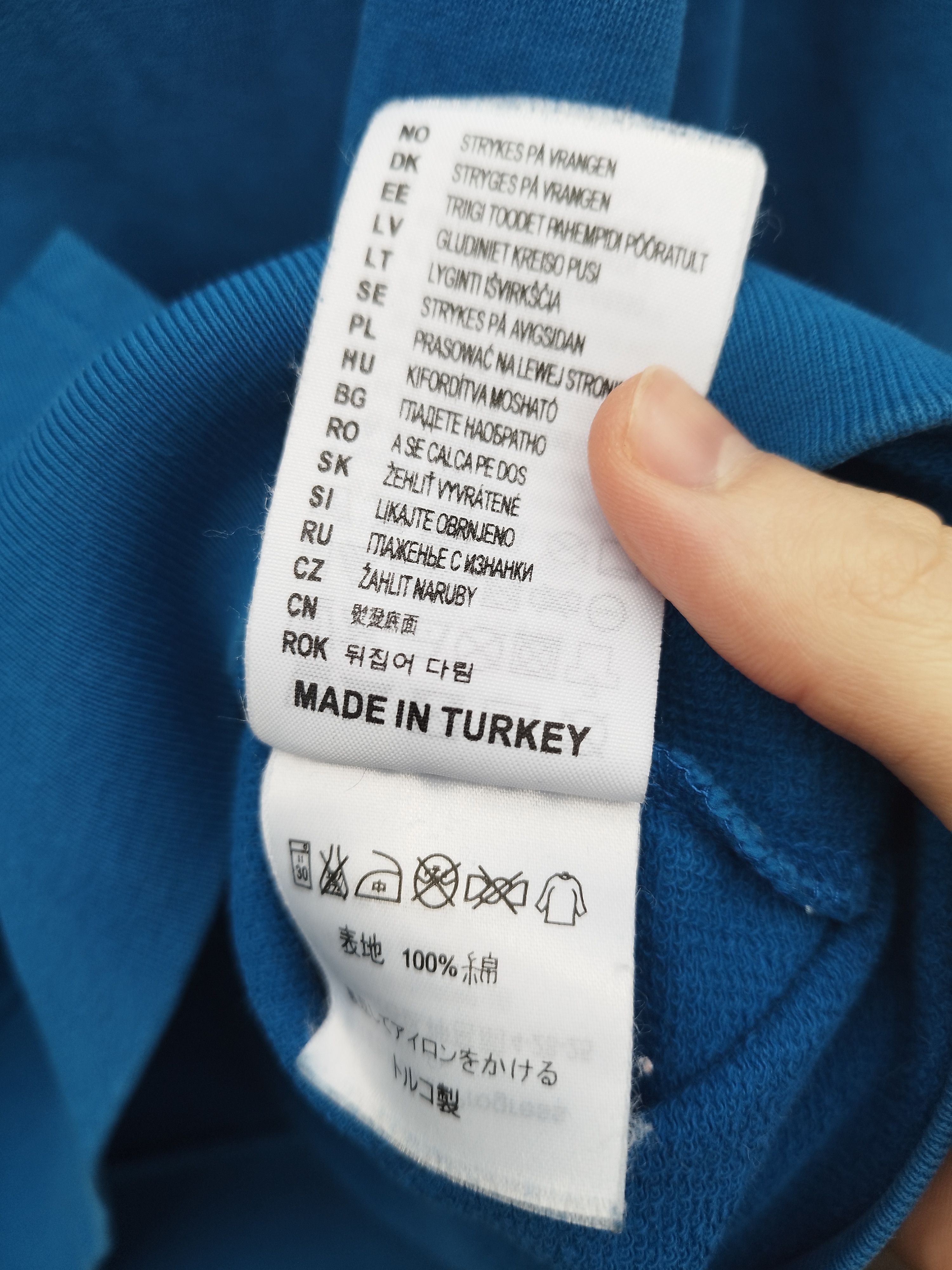 Carhartt Retro Carhartt Arch Logo hoodie | Bright Blue Pullover Size US M / EU 48-50 / 2 - 12 Thumbnail