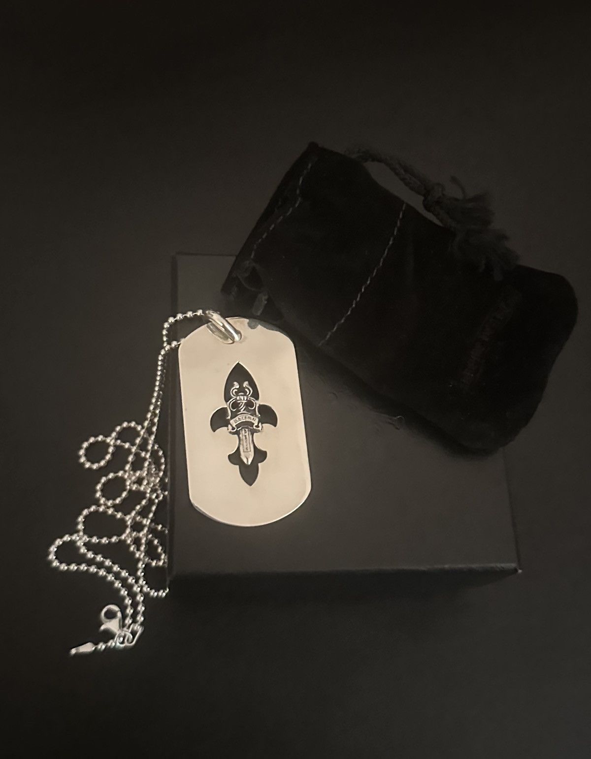Chrome Hearts Chrome Hearts “RS3” Dog tag | Grailed
