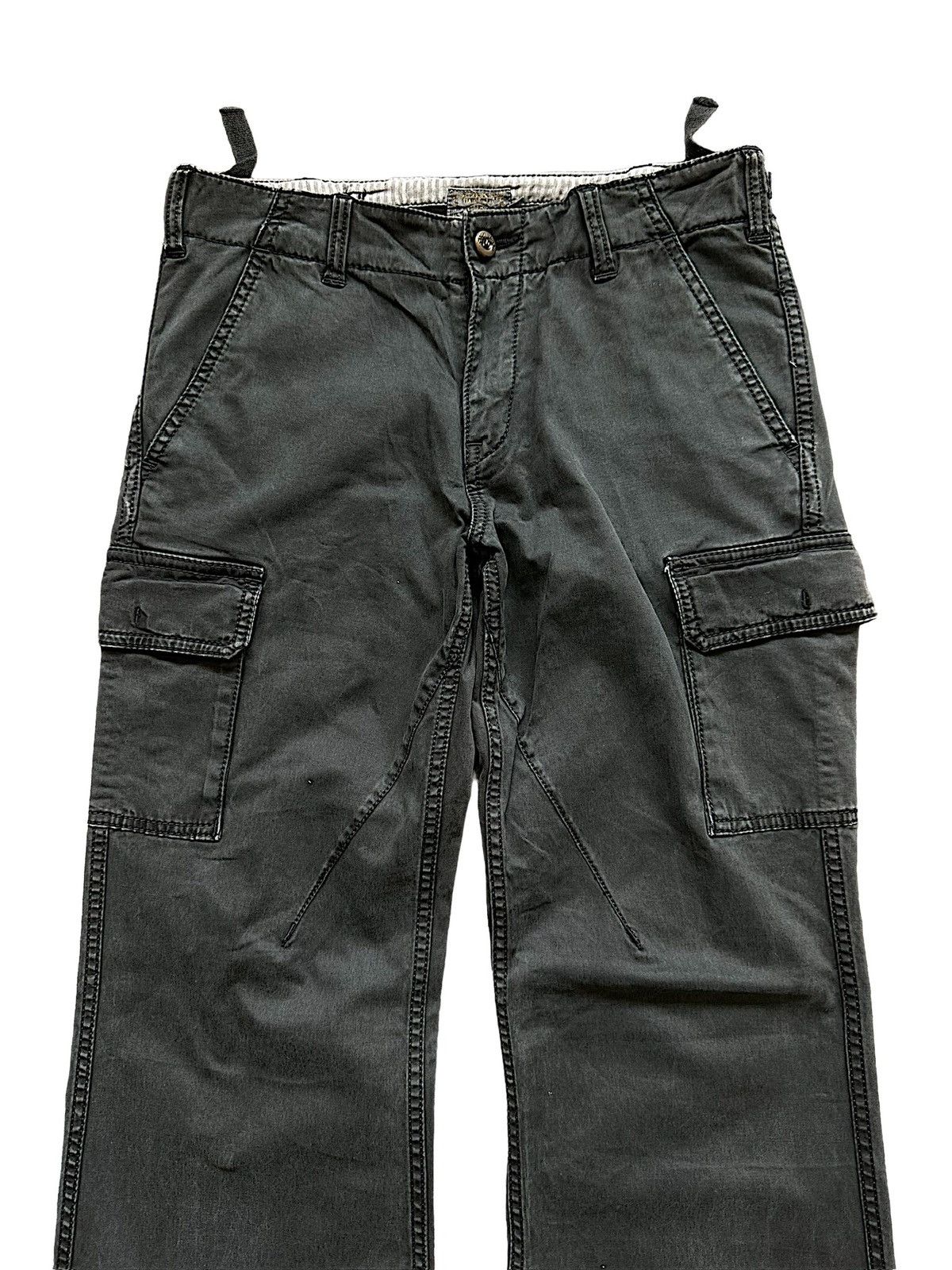 If Six Was Nine 00's Avant-garde Flamingo Firm flared cargo pant Size US 29 - 4 Thumbnail