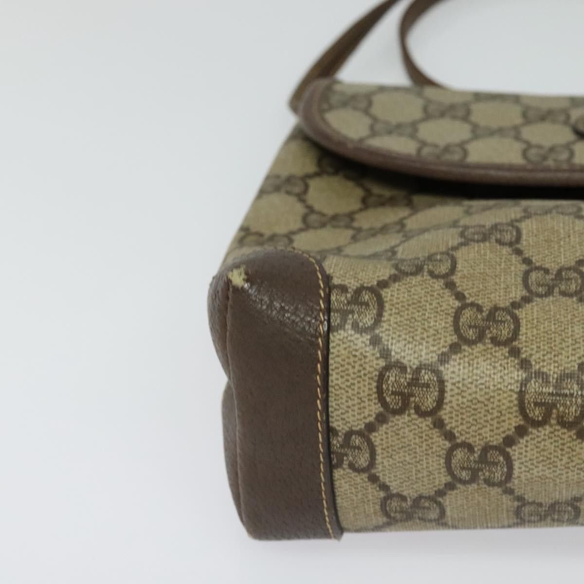 Gucci GUCCI GG Supreme Shoulder Bag Pvc Beige Gold Size ONE SIZE - 9 Thumbnail