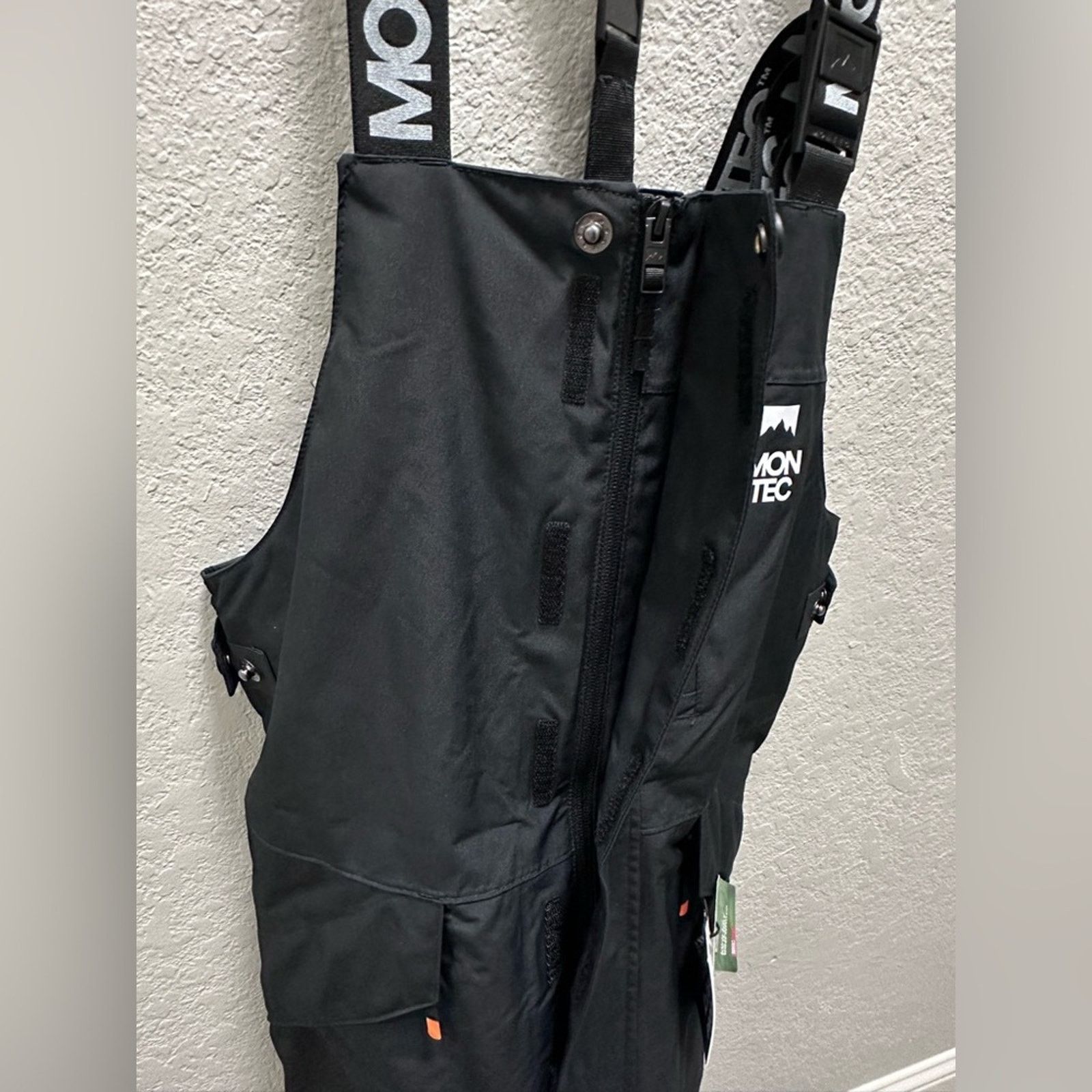Other Montec Fawk FW25 Snowboard Bib Pants Men Small Black Size 36" / US 14 / IT 50 - 7 Thumbnail