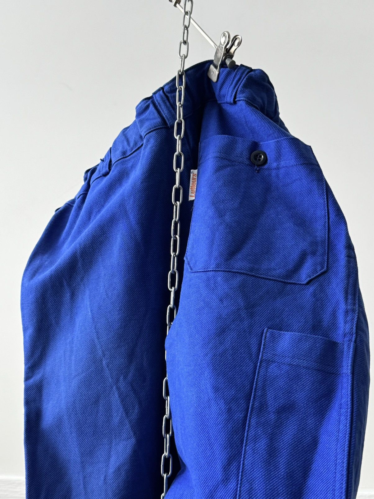 Vintage Vintage 80s Swiss Workwear 'Lutteurs' Carpenter Pants Size US 32 / EU 48 - 5 Thumbnail