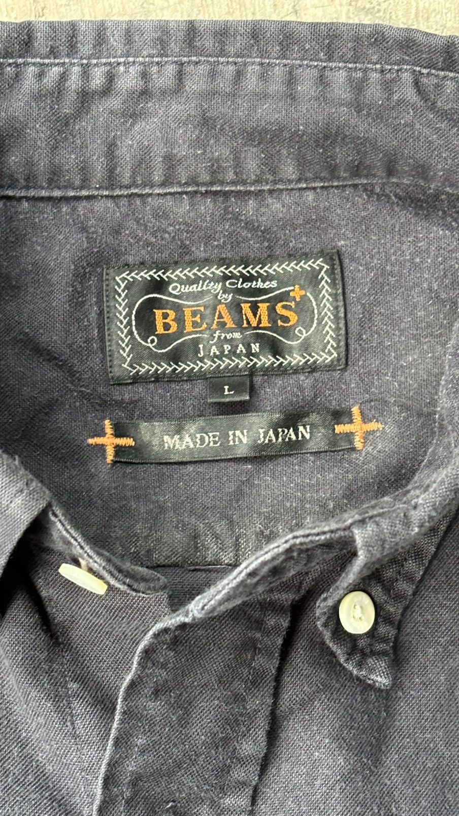 Beams Japan Beams Plus Long Shirt Black Size US L / EU 52-54 / 3 - 3 Thumbnail