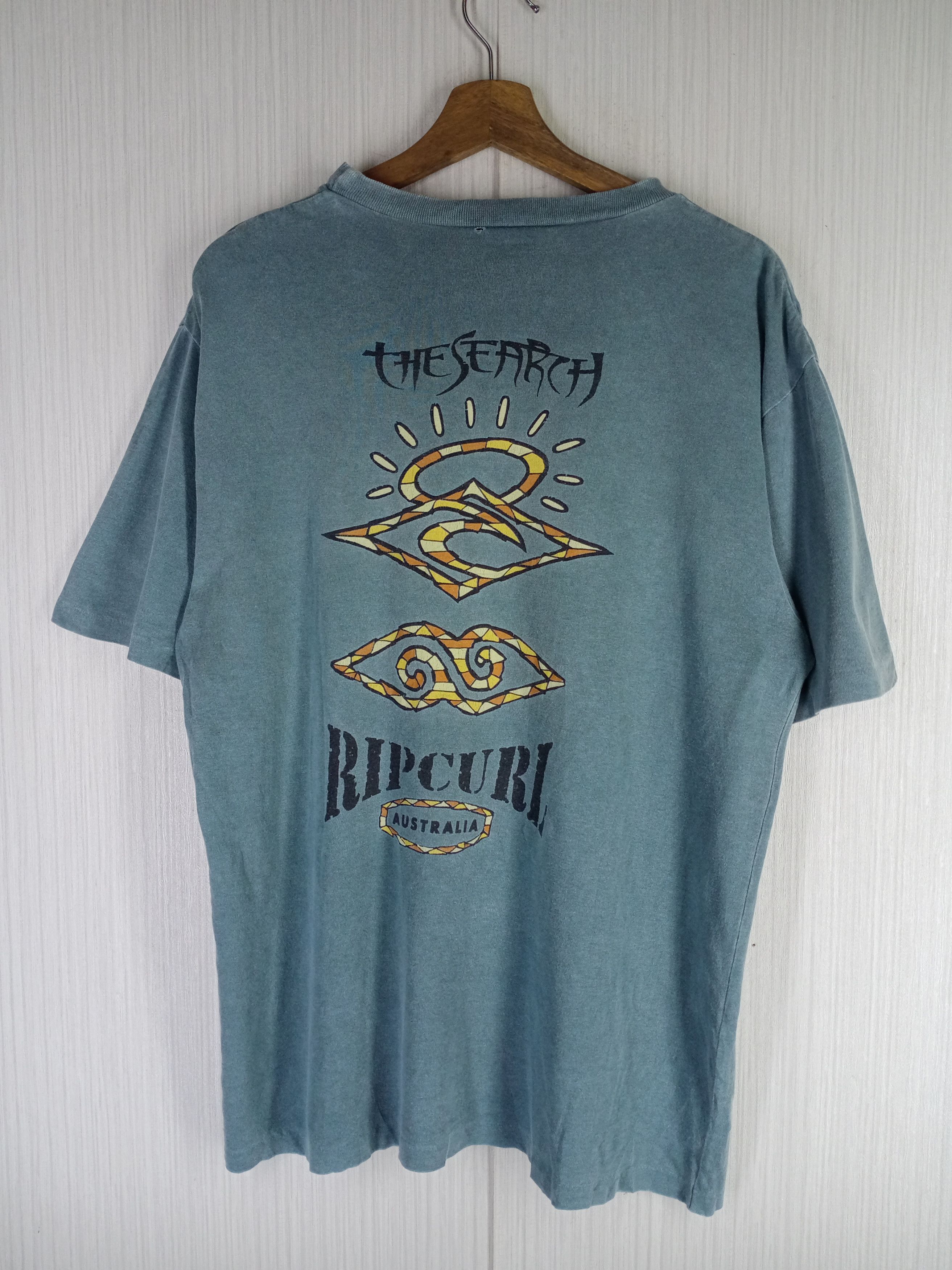 Rip Curl Rare Vintage 90s RipCurl Australia The Search Tshirt Size US L / EU 52-54 / 3 - 2 Thumbnail