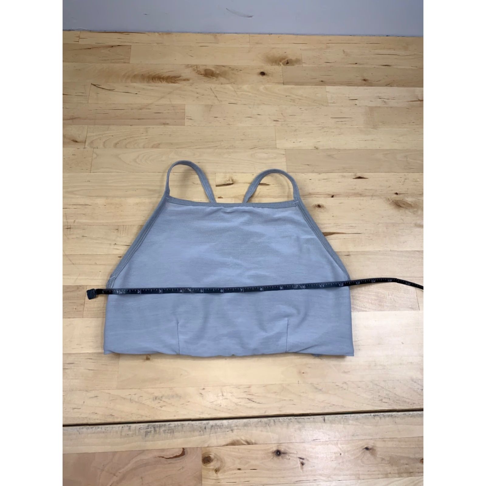 Prana prAna Sports Bra Womens XS Gray Racerback Activewear Outdoor #9365 Size ONE SIZE - 4 Thumbnail