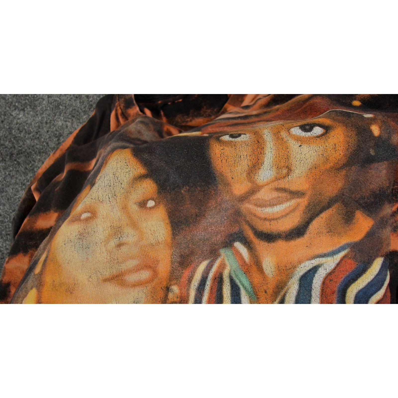 Cross Colours Cross Colours x Vintage Reworked Bleached Tupac Boxy Crop Size L / US 10 / IT 46 - 7 Thumbnail