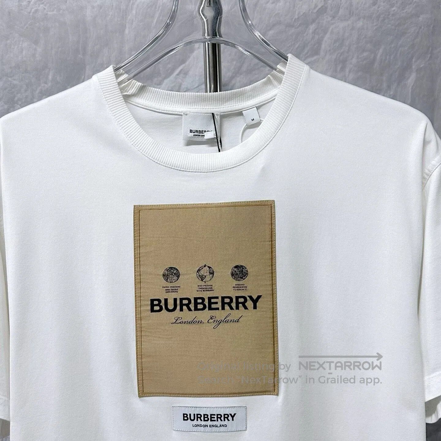 Burberry burberry short sleeve logo t-shirt size m. Size US M / EU 48-50 / 2 - 2 Thumbnail