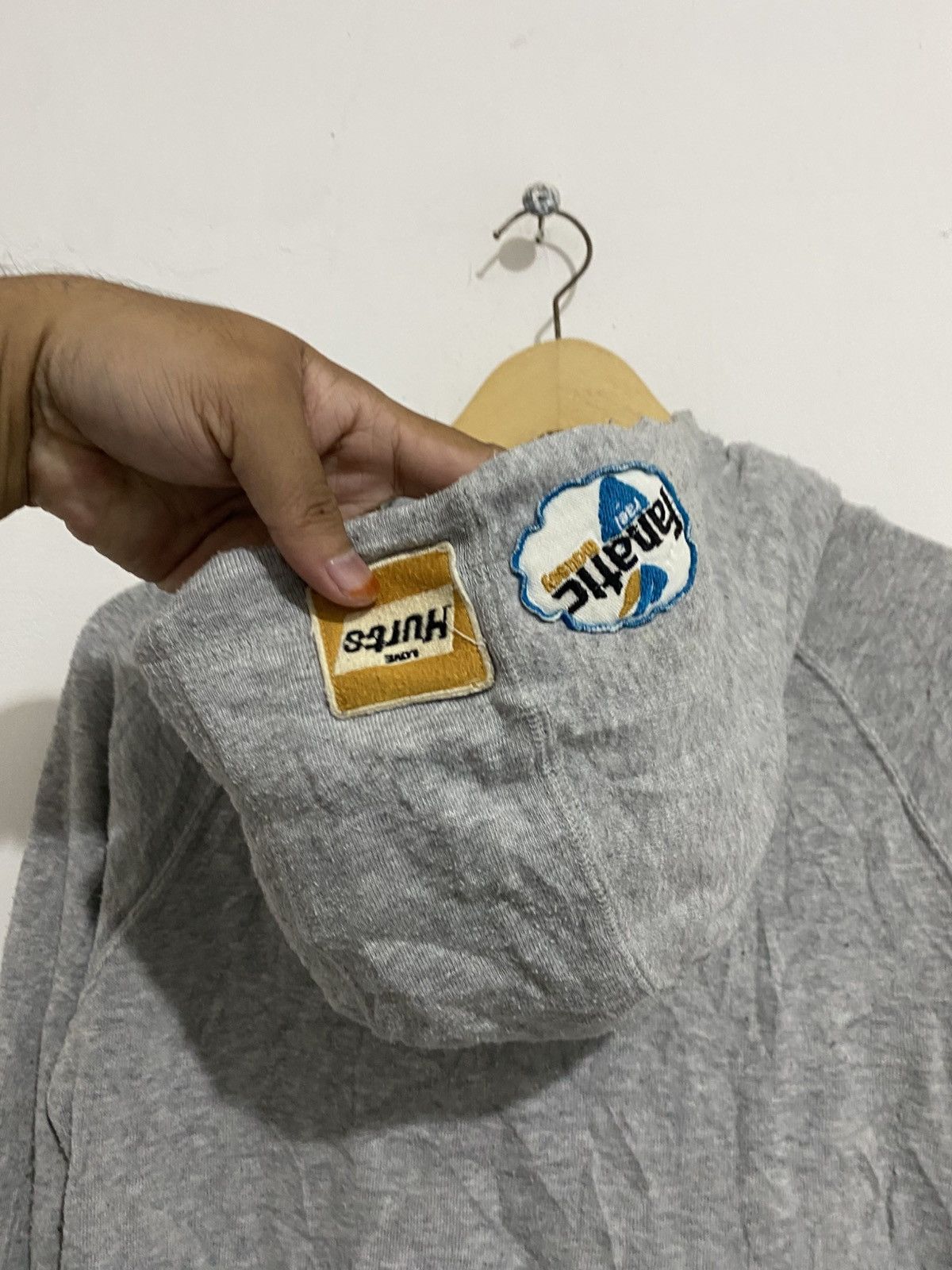 Japanese Brand BINDINGOFFER💸Japanese moussy patched hoodie styled hysteric Size US M / EU 48-50 / 2 - 6 Thumbnail