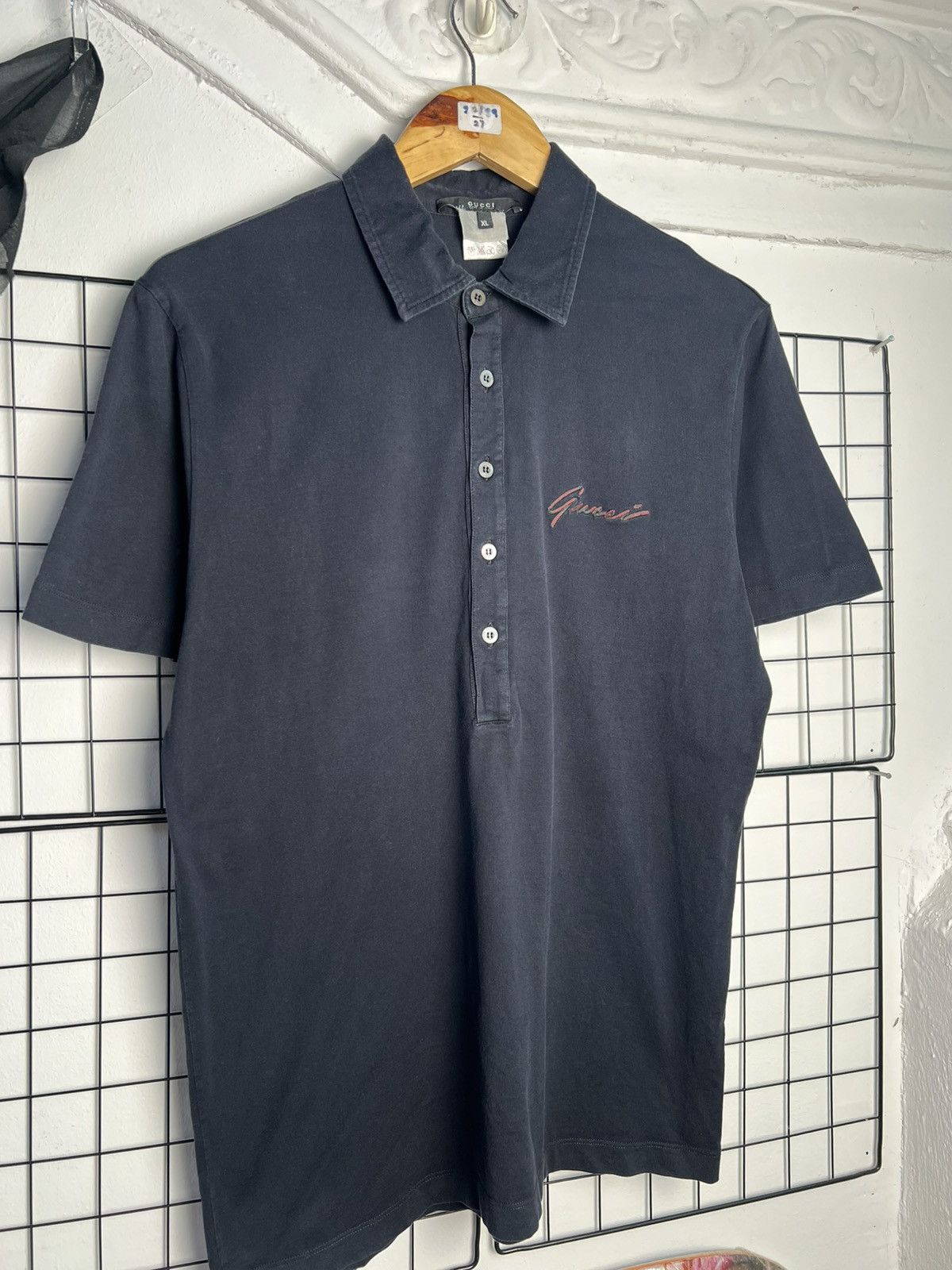 Gucci Spellout Polo