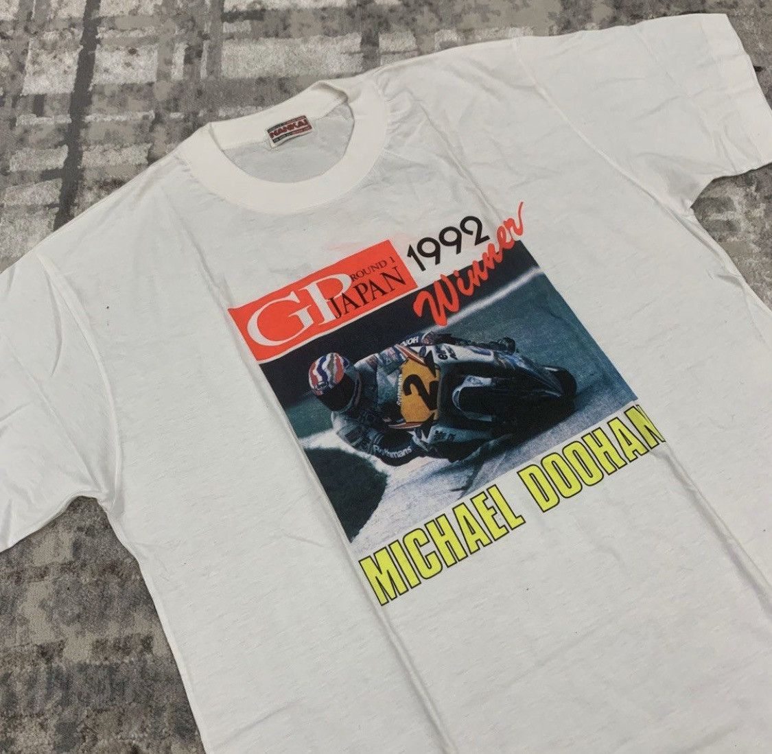 Japanese Brand NANKAI DOOHAN GP 1992 - WINNER Size US M / EU 48-50 / 2 - 3 Thumbnail