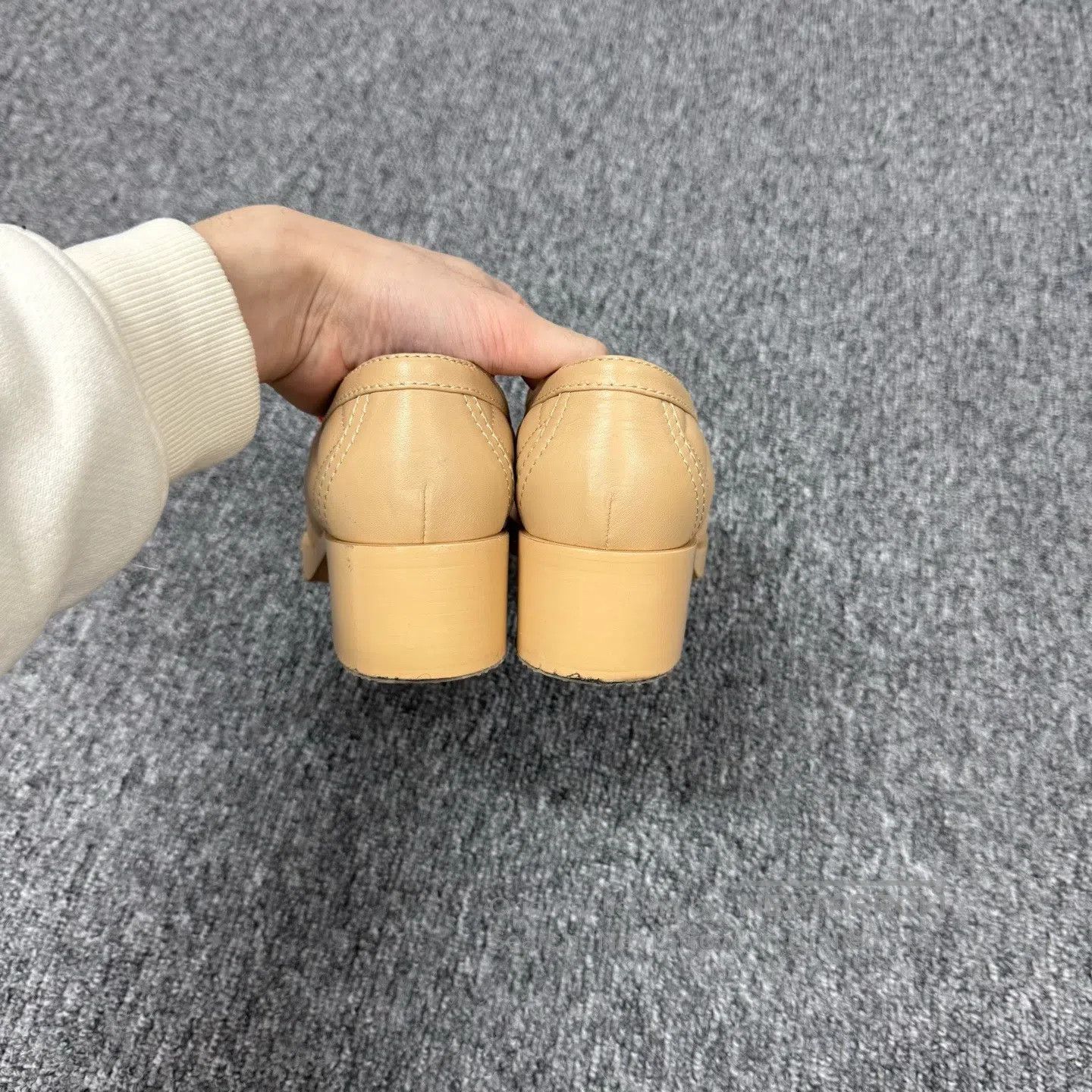 Chanel Chanel Double C: A Charitable Initiative – Beige Rhombic L Size US 6.5 / IT 36.5 - 5 Thumbnail