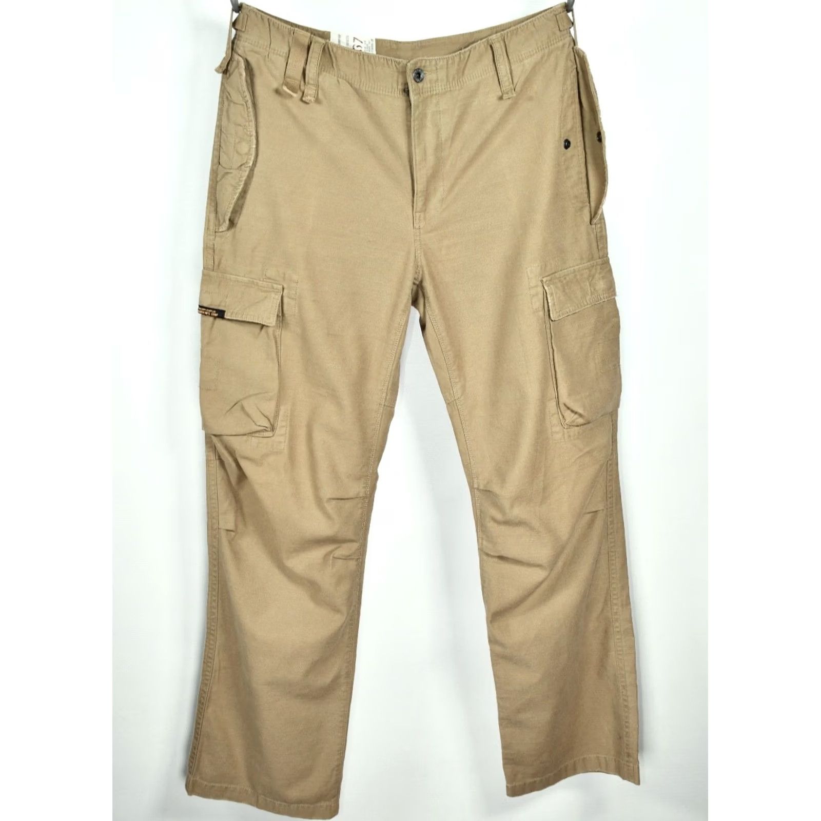Ralph Lauren Ralph Lauren 67 Surplus Military Cargo Pants Men's W32 L34 Cargo Pocket Beige 100% Cotton Classic Fit Size US 32 / EU 48 - 2 Thumbnail