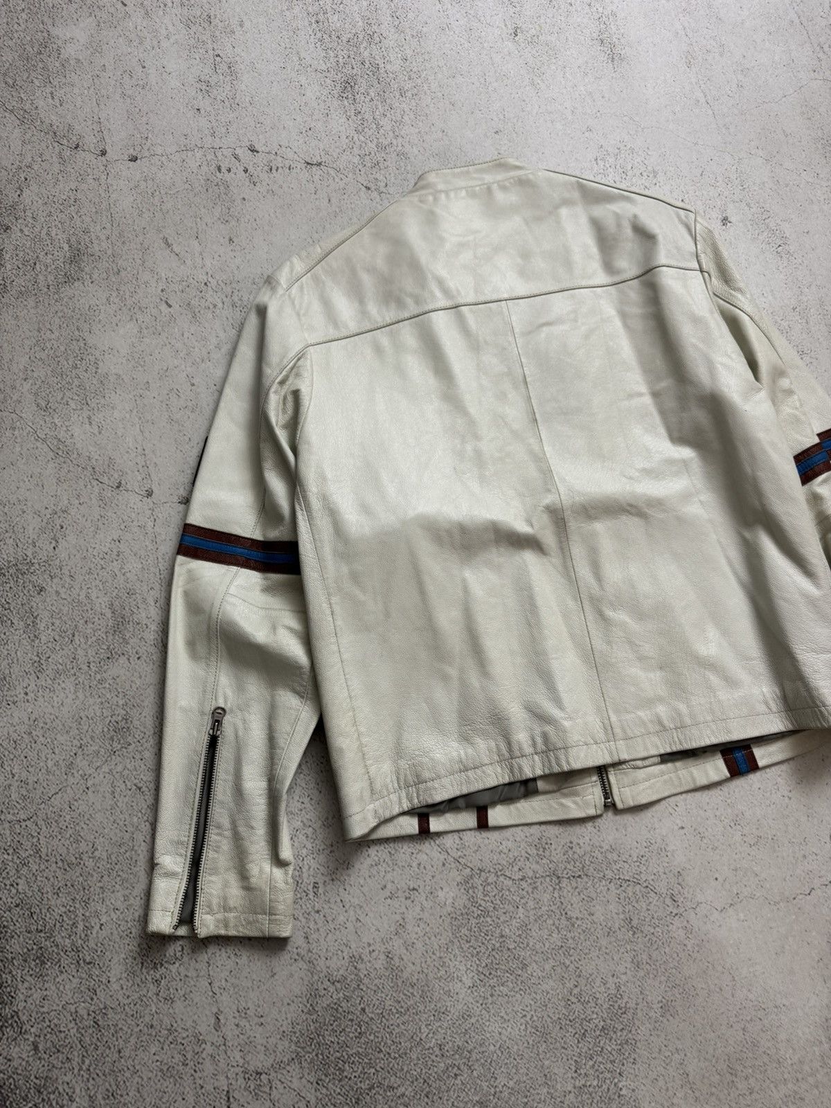 Angelo Litrico Angelo Litrico Knoxville Motorcycle Racing Leather Jacket Size US M / EU 48-50 / 2 - 13 Thumbnail