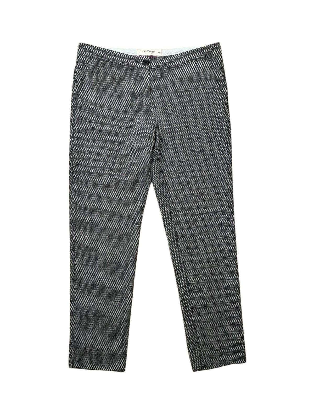 Etro Etro Milano Printed Dress Pants Viscose size 42 Size 28" / US 6 / IT 42 - 9 Thumbnail