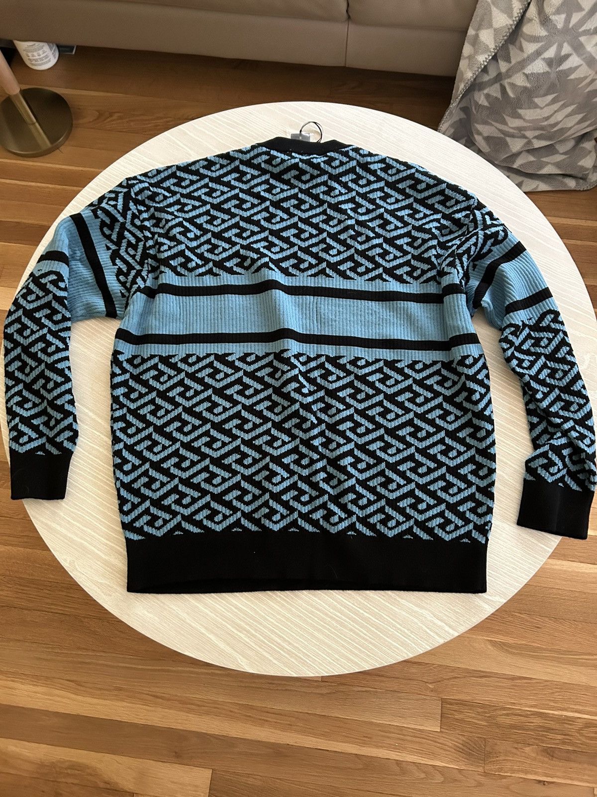 Versace Versace Medusa Monogram Crewneck Size US L / EU 52-54 / 3 - 3 Thumbnail