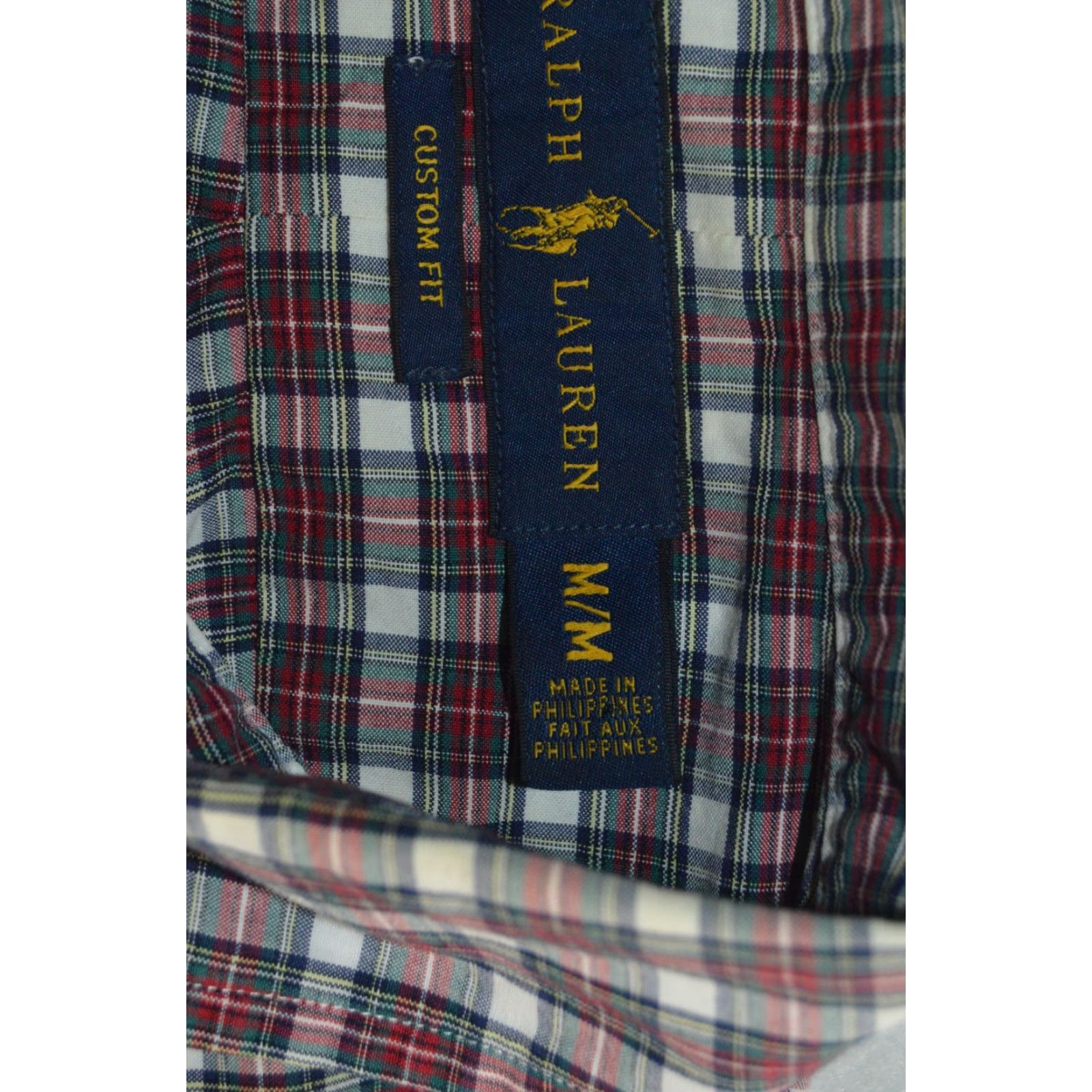 Polo Ralph Lauren Polo Ralph Lauren Polo Ralph Lauren men's L/S Custom Fit shirt Red Plaid Cotton M Shirt Size US M / EU 48-50 / 2 - 4 Thumbnail