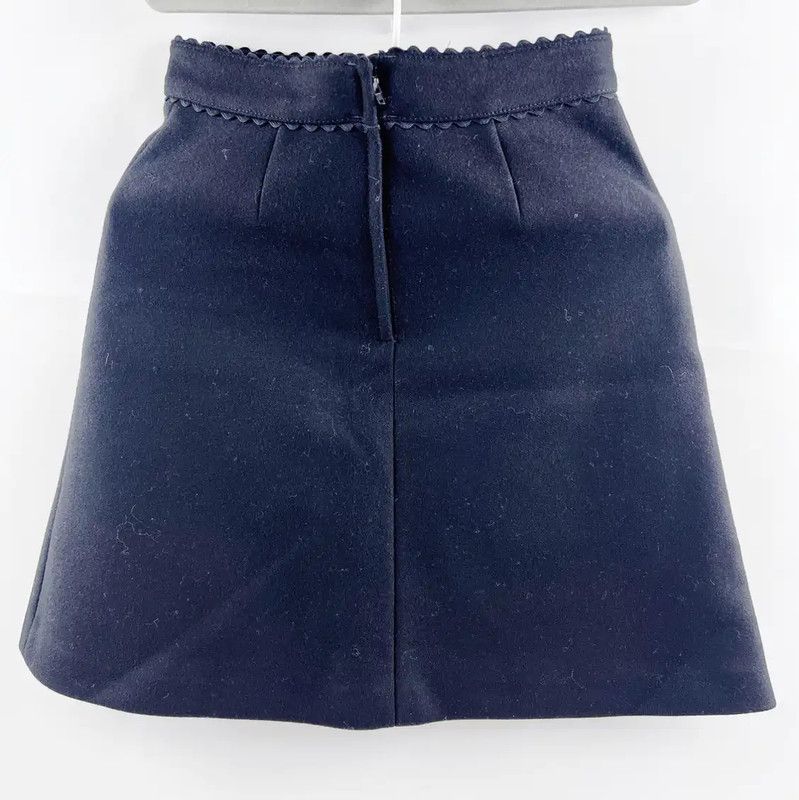 Valentino Valentino Black Women's Midi Skirt 0089 Size 28" / US 6 / IT 42 - 1 Thumbnail