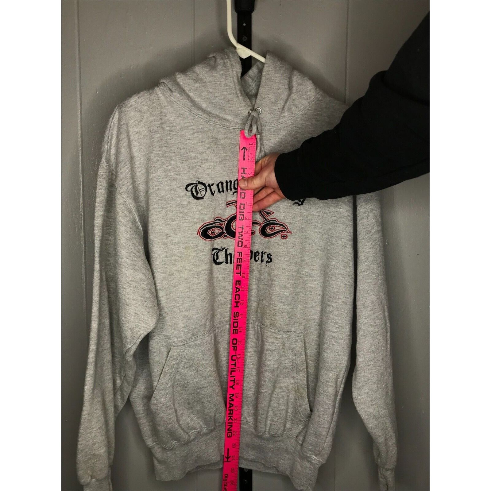 Vintage Vintage Orange County Choppers Biker Hoodie Sweatshirt XL We Size US XL / EU 56 / 4 - 8 Thumbnail