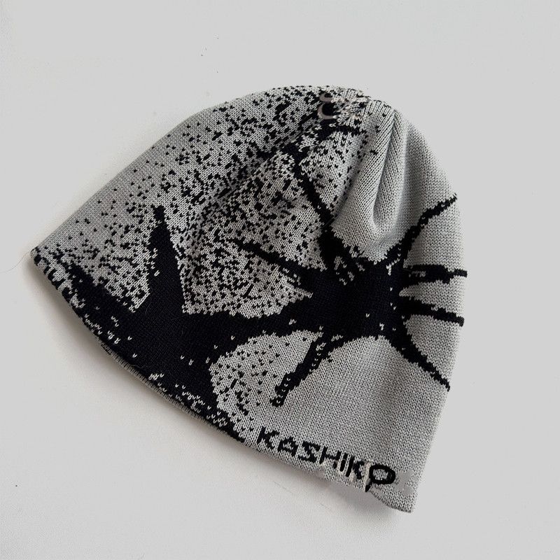 Japanese Brand Knit Hat Winter Beanie Kpop Y2k Size ONE SIZE - 1 Thumbnail