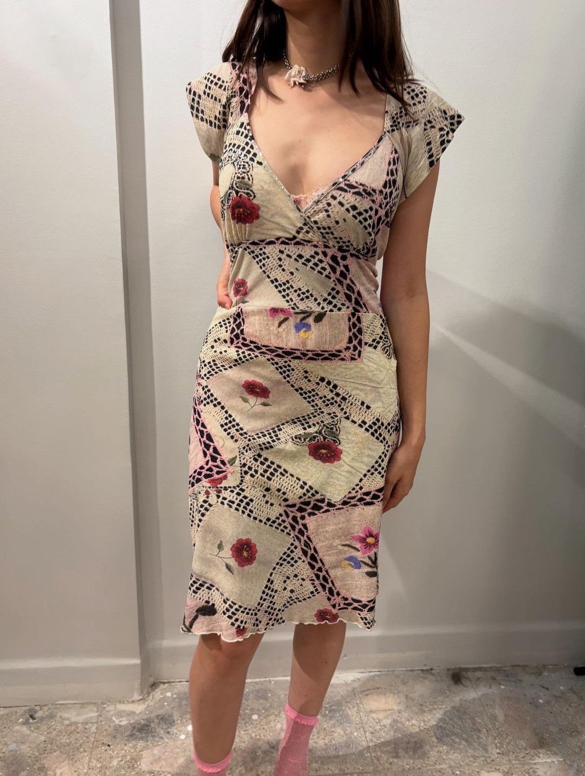 Vintage y2k dress Size L / US 10 / IT 46 - 2 Thumbnail