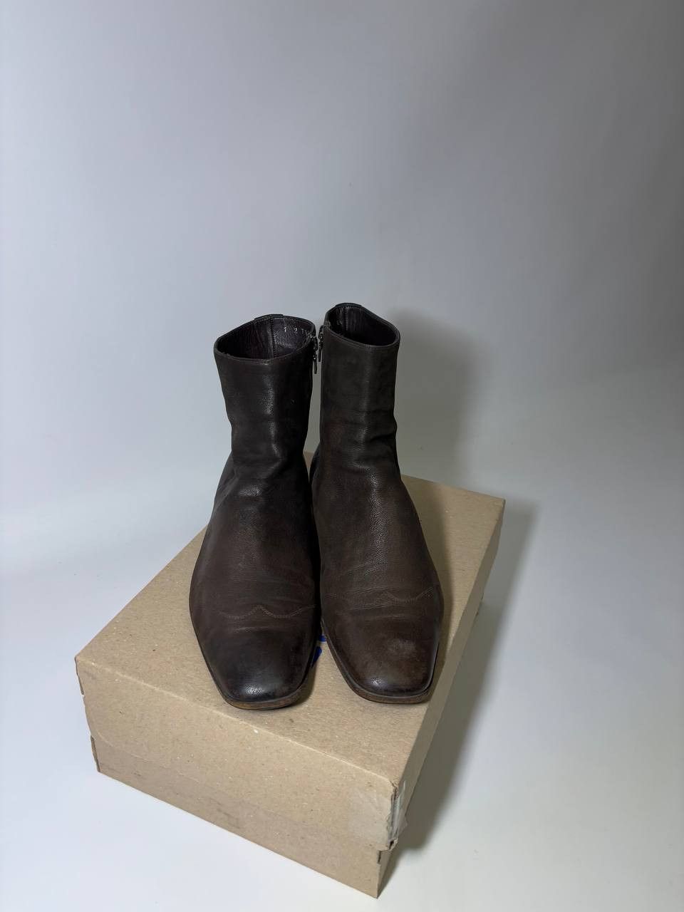 Prada Prada Leather Jodhpur Boots Size US 8.5 / EU 41-42 - 4 Thumbnail
